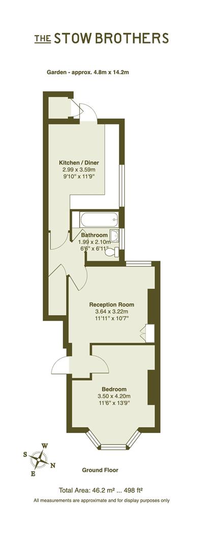 22A, Eighth Avenue, London floorplan