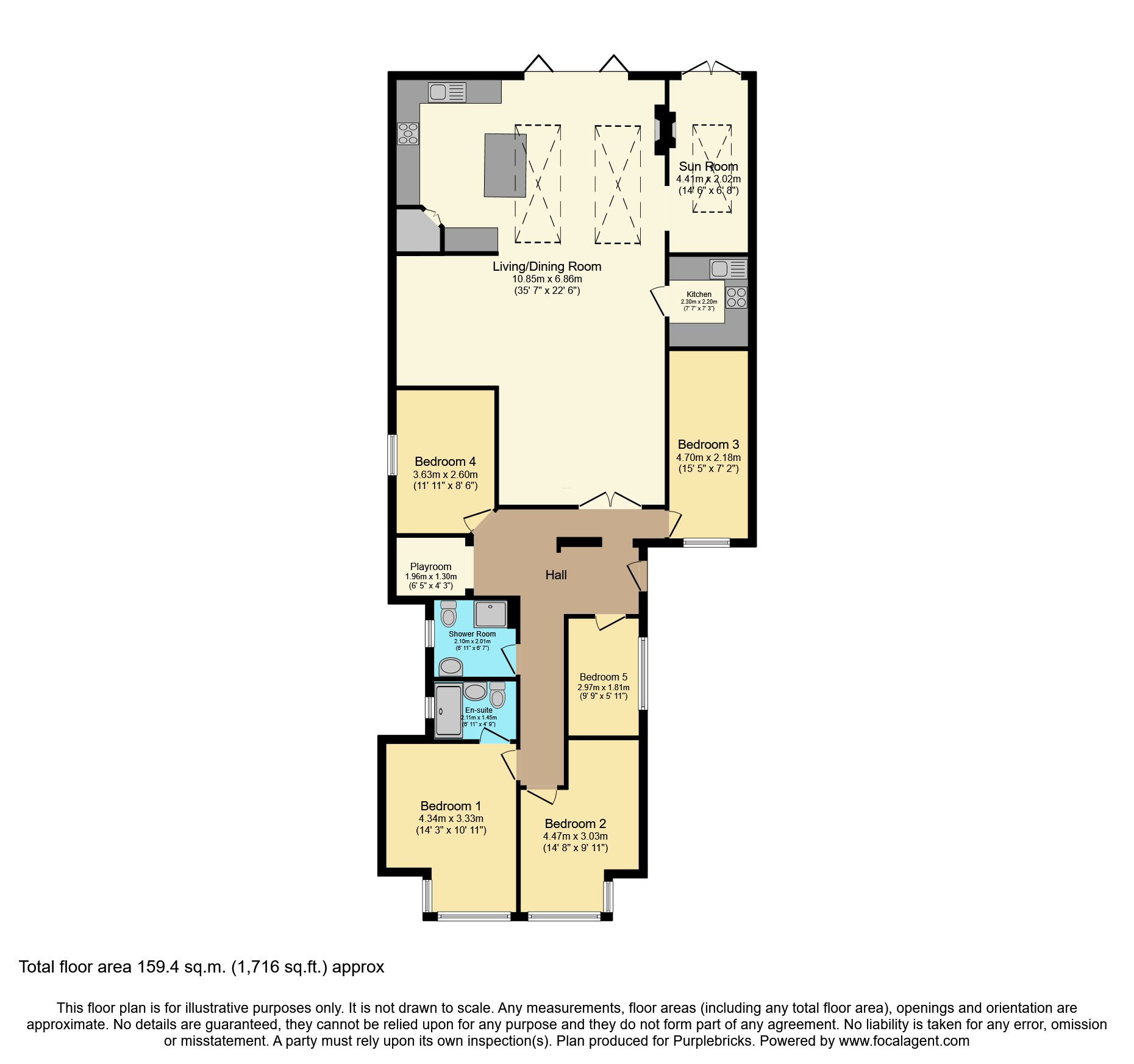 17, Rowley Lane, Derby floorplan