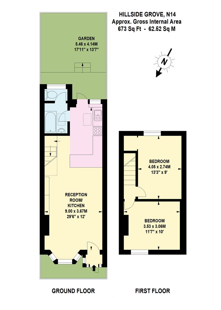 19, Hillside Grove, London floorplan