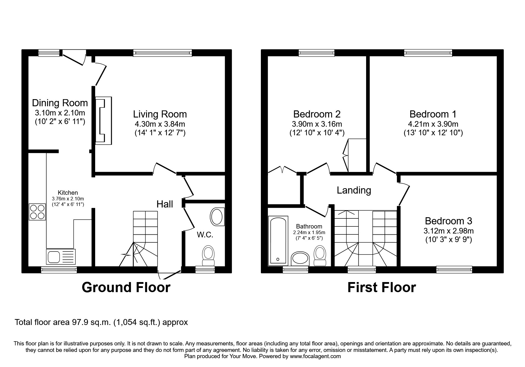 41, Unicorn Road, Shropshire floorplan