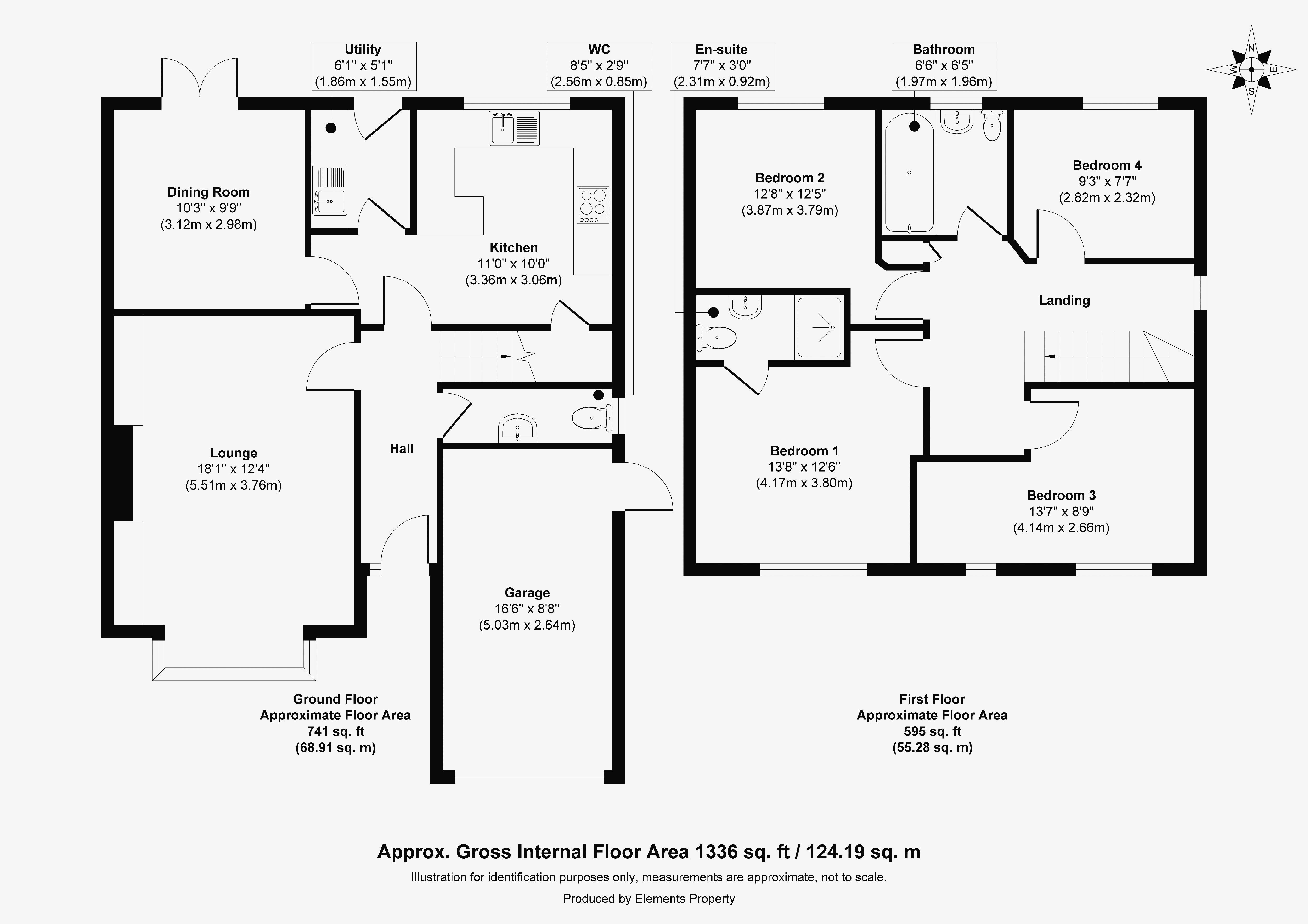 27, Hawthorne Close, Heathfield floorplan