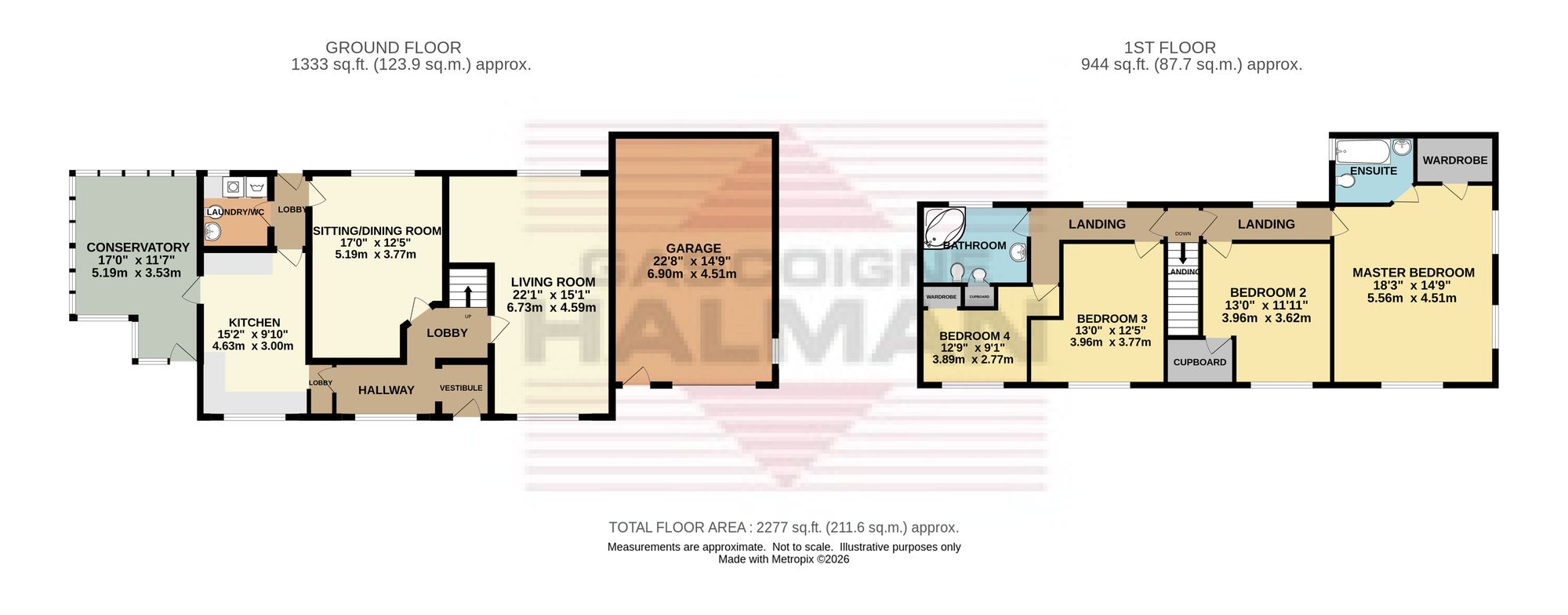 Barnside The Heath, Glossop floorplan
