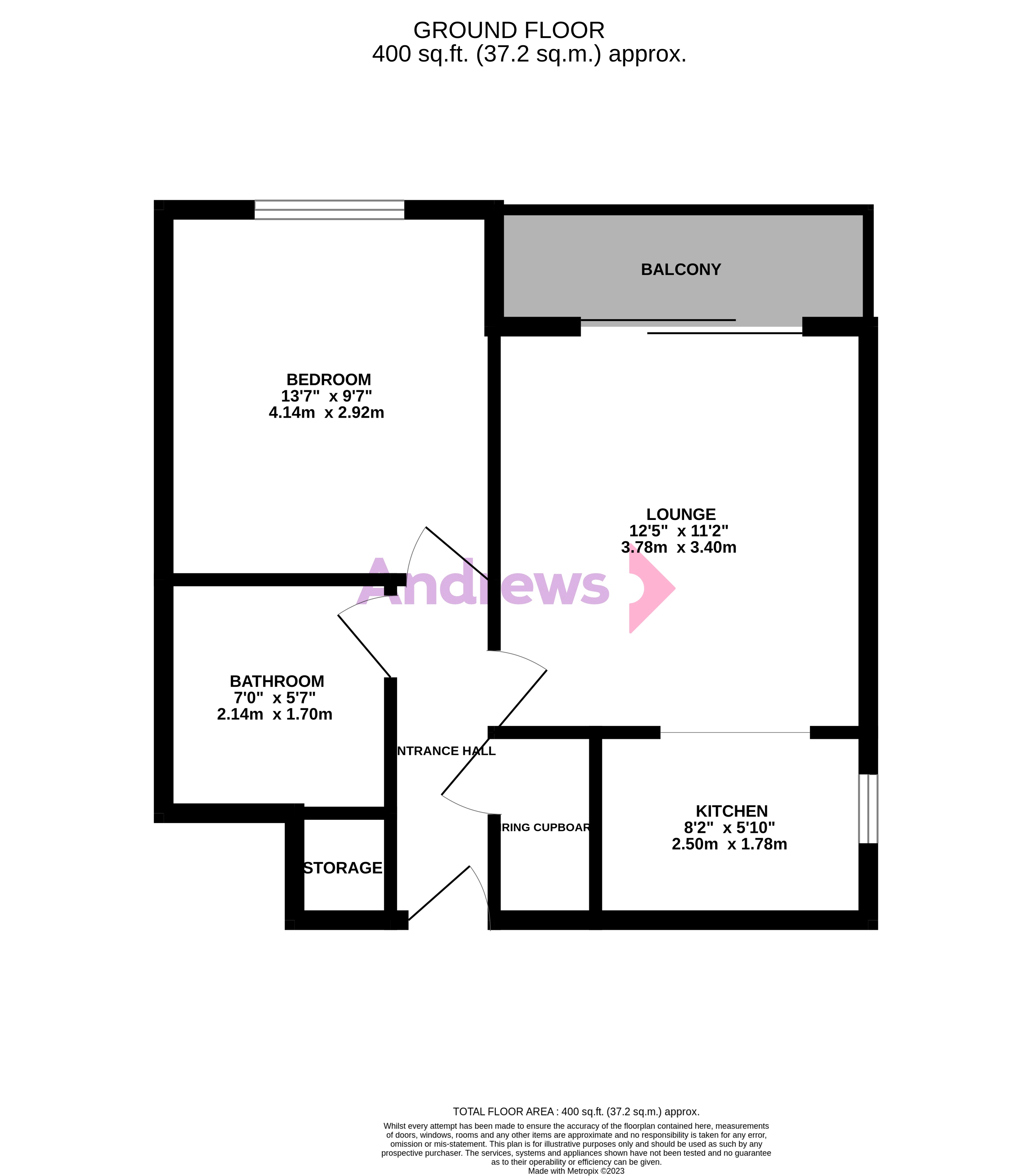 46, Waterslade, Redhill floorplan