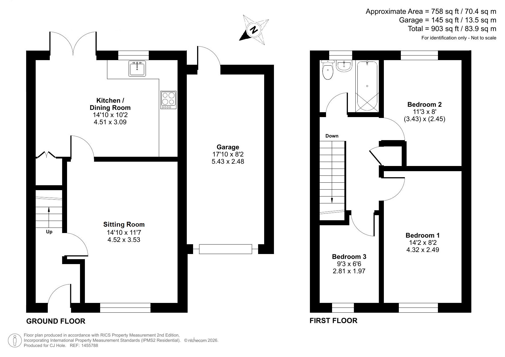 33, Timperley Way, Cheltenham floorplan