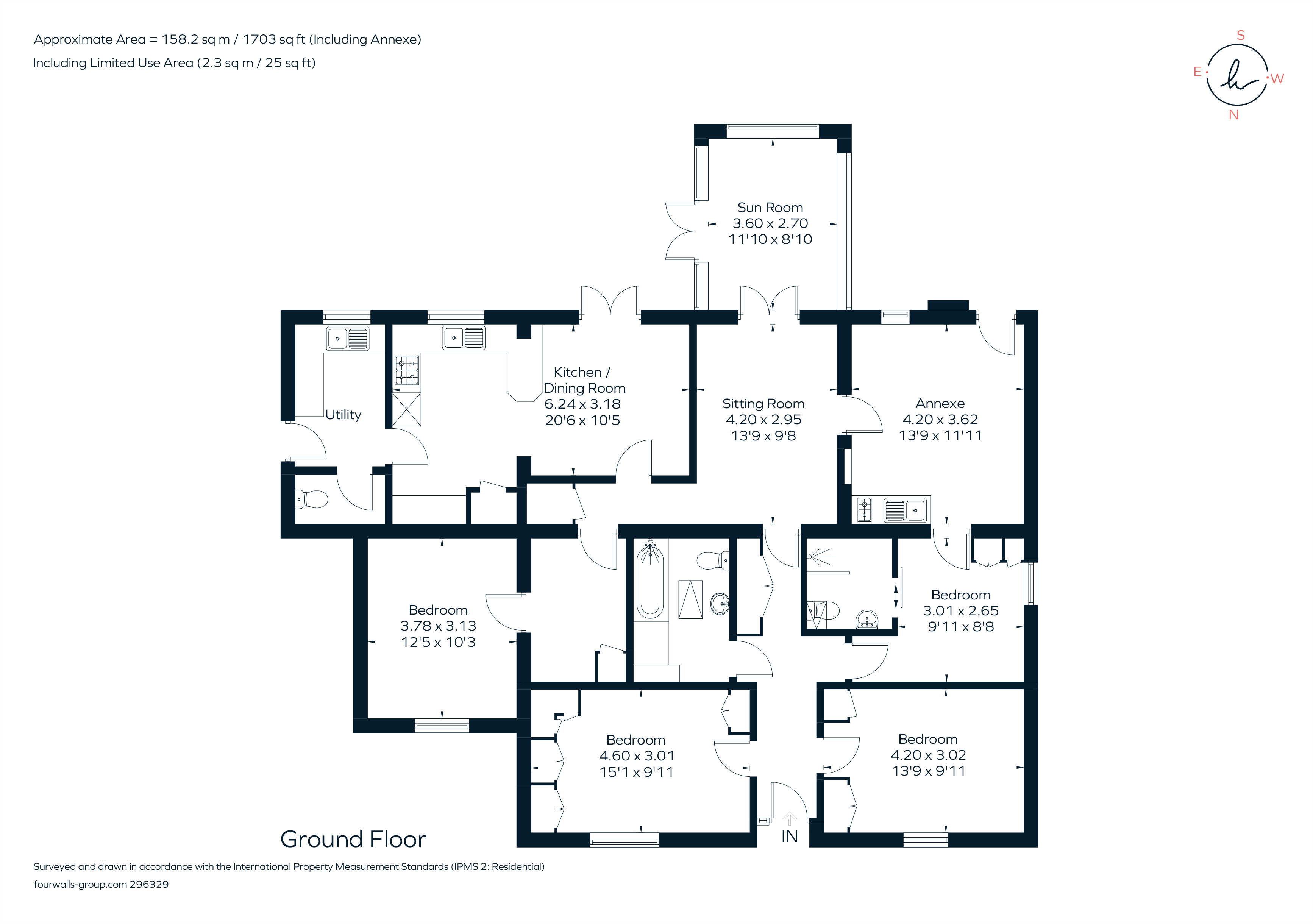 Homefields, Longbridge Deverill, Warminster, Wiltshire BA12, 4 bedroom