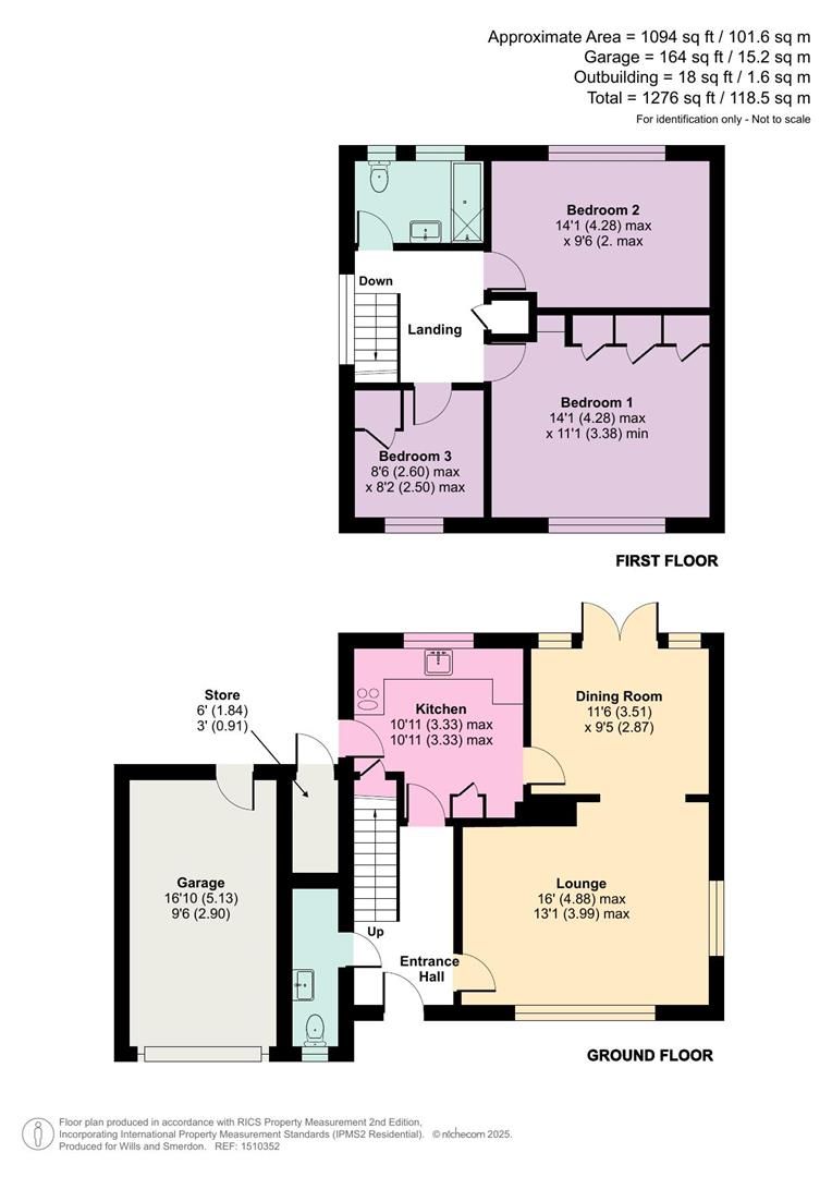 3, Birnam Close, Ripley floorplan