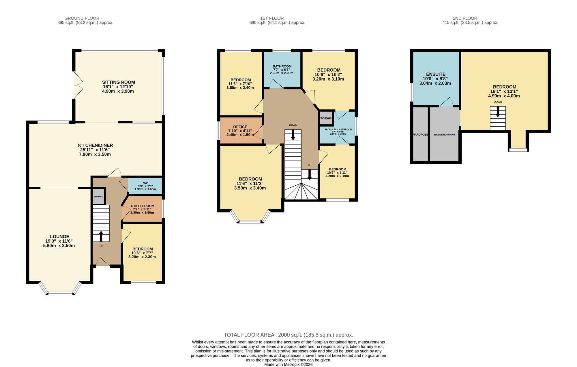 96 Madison Park, Bolton floorplan