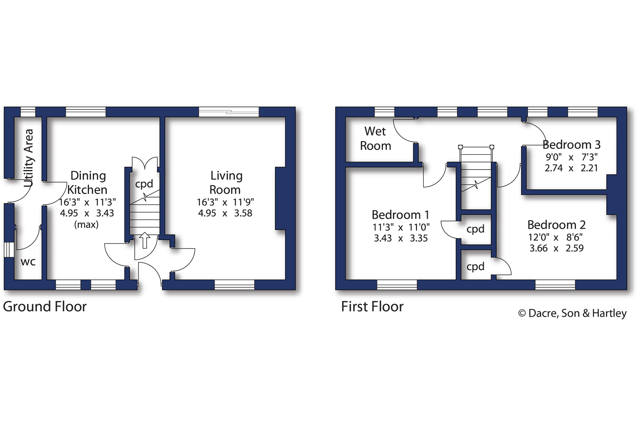 1, Ingle Grove, Leeds floorplan