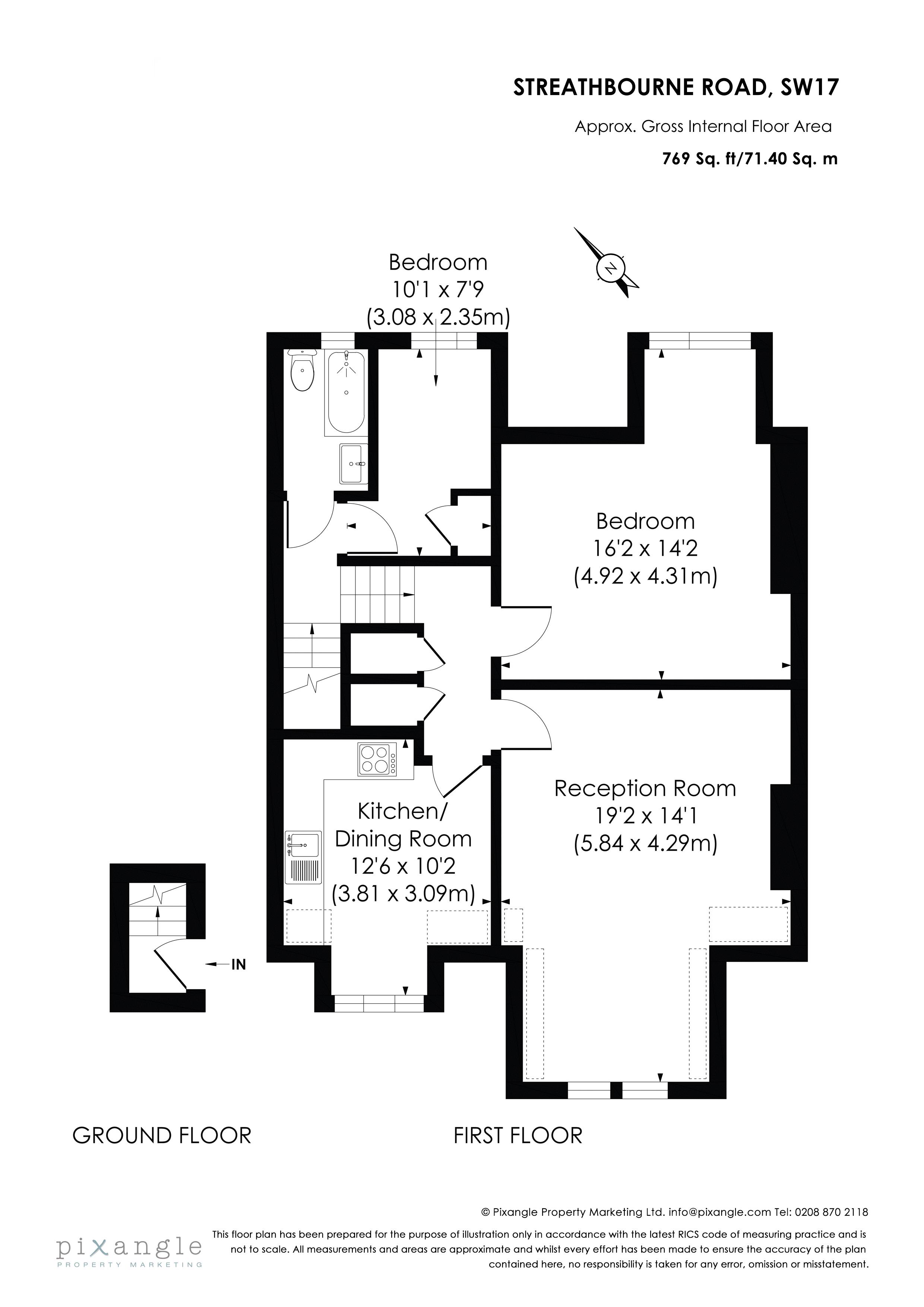 Streathbourne Road, London floorplan