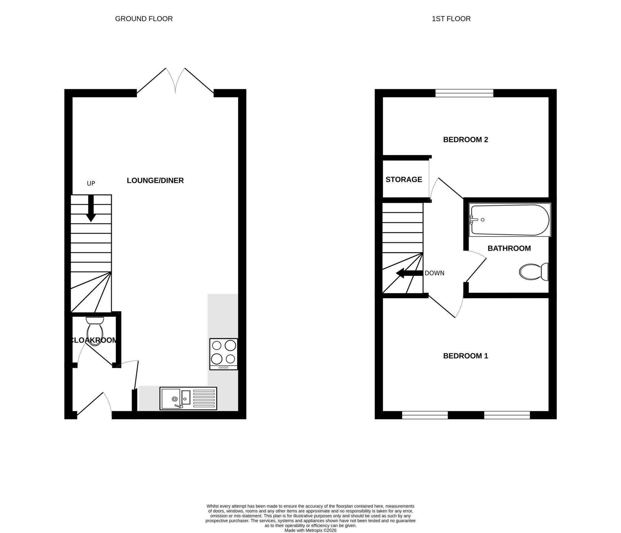 26, Buckle Way, Norwich floorplan