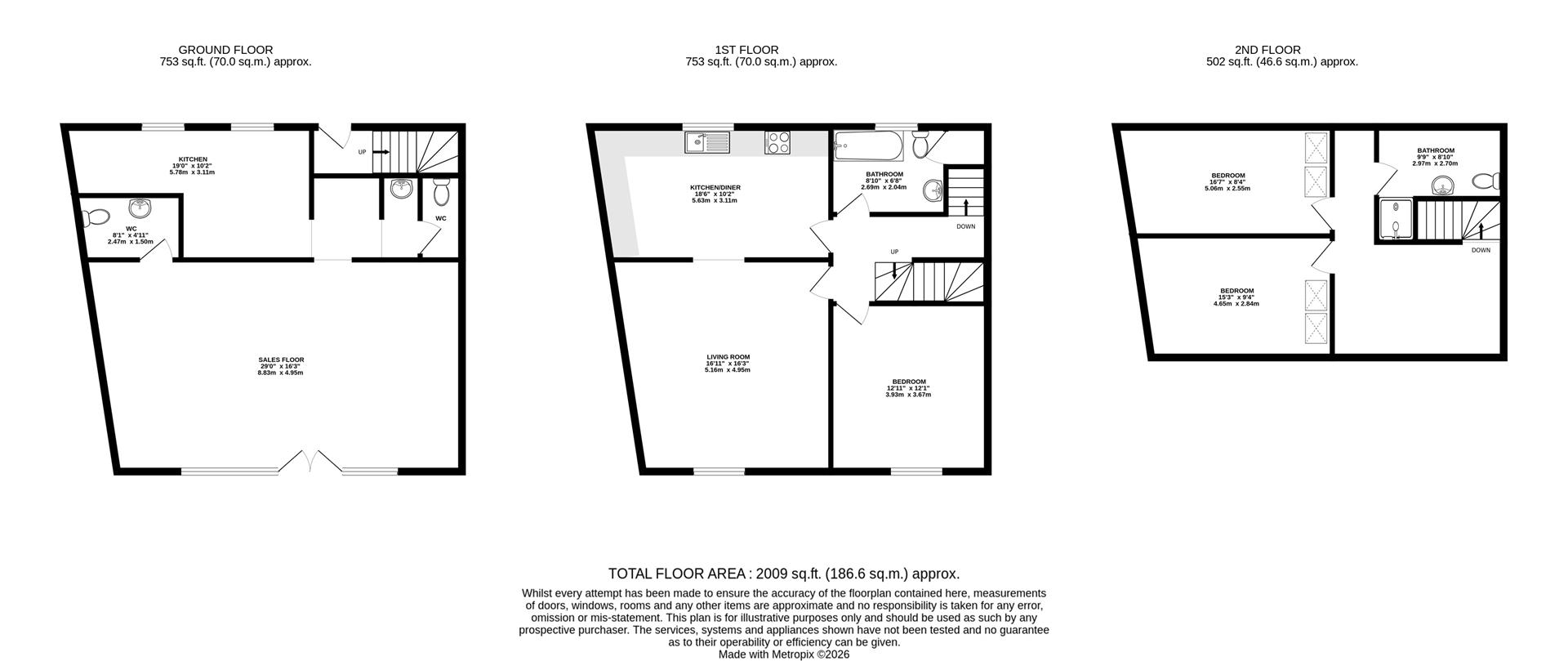 7B & 7D, Nether Edge Road, Nether Edge floorplan