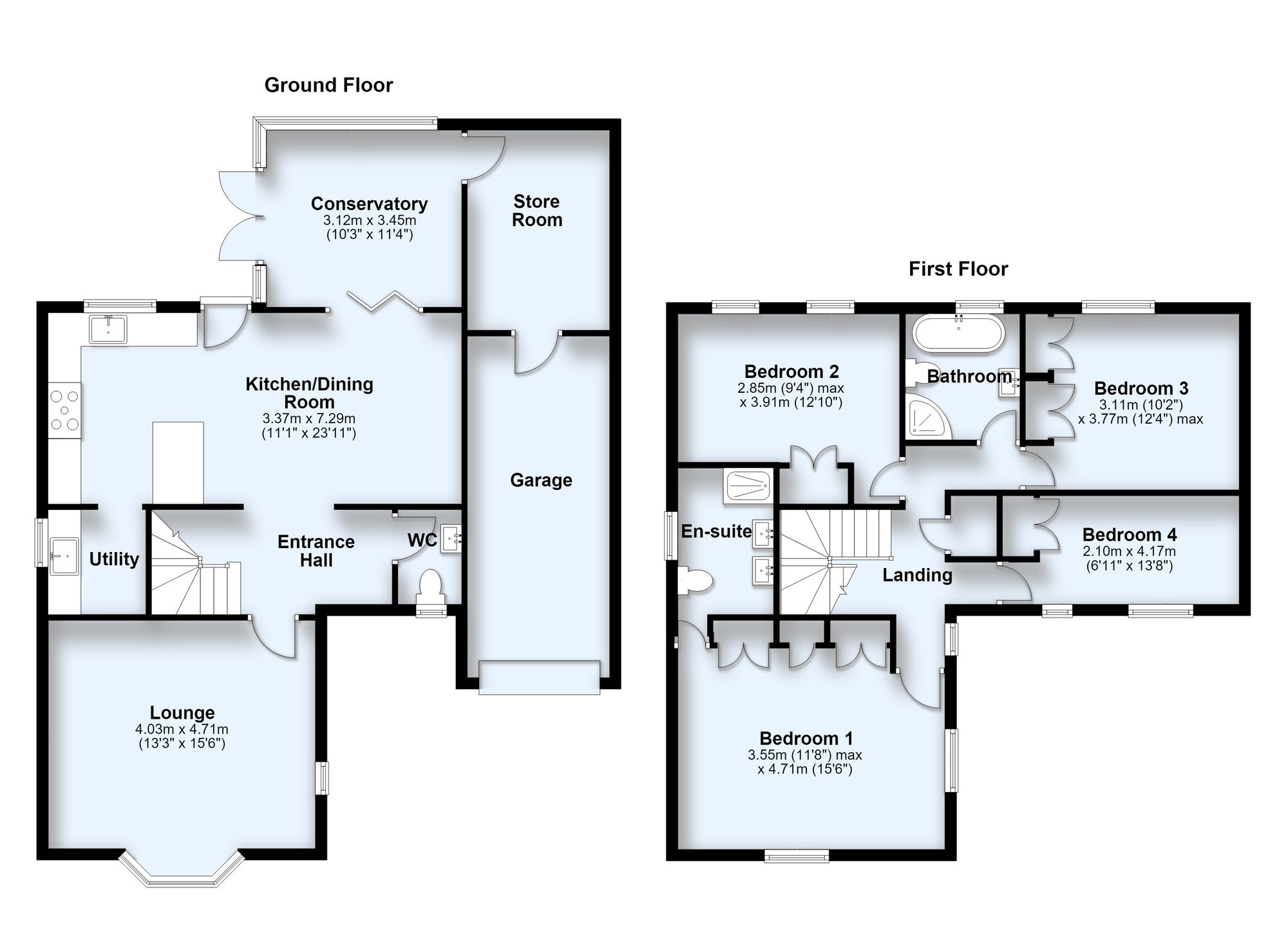 12 Bridgnorth Drive, Milton Keynes floorplan