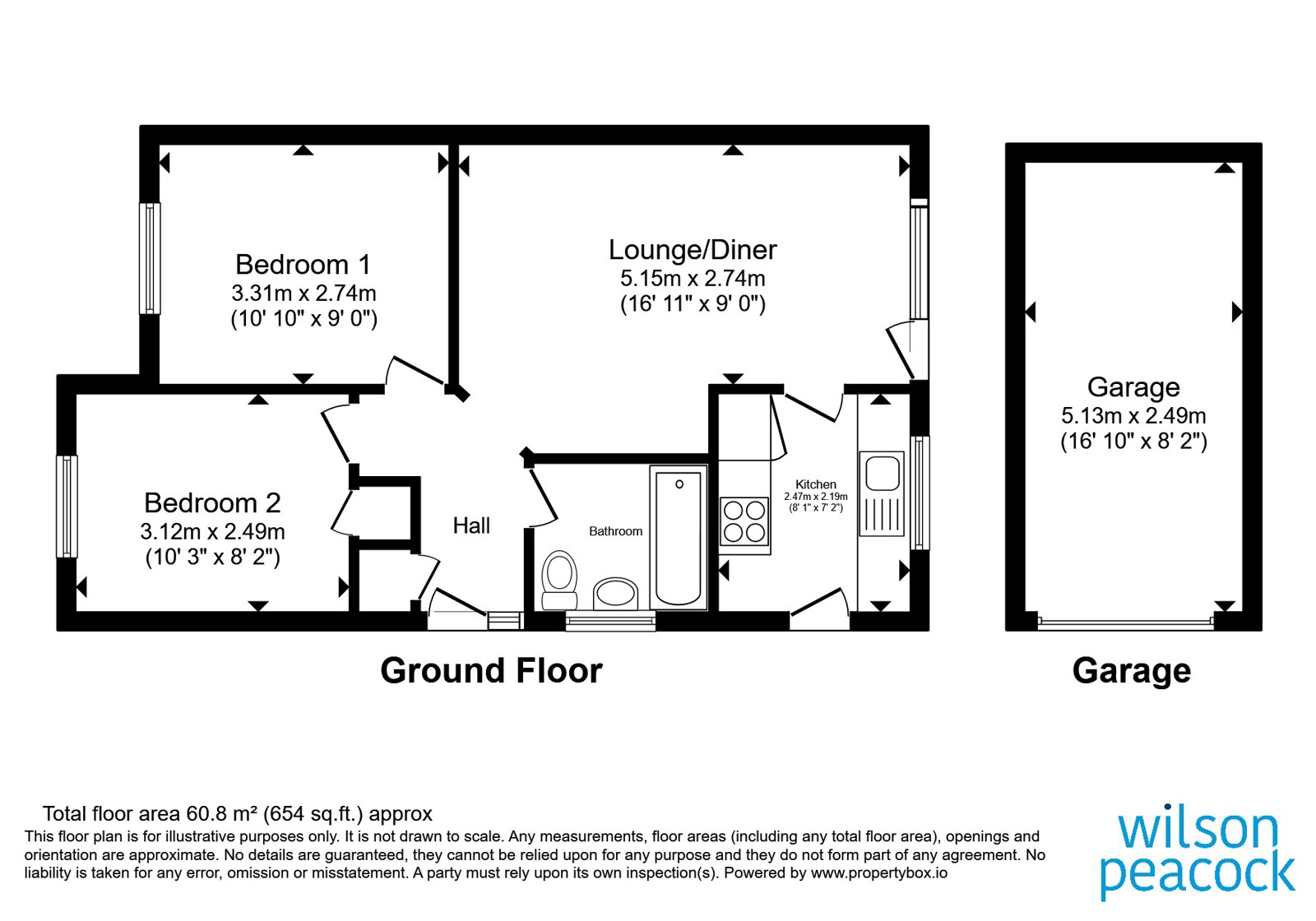 34, The Silver Birches, Bedfordshire floorplan