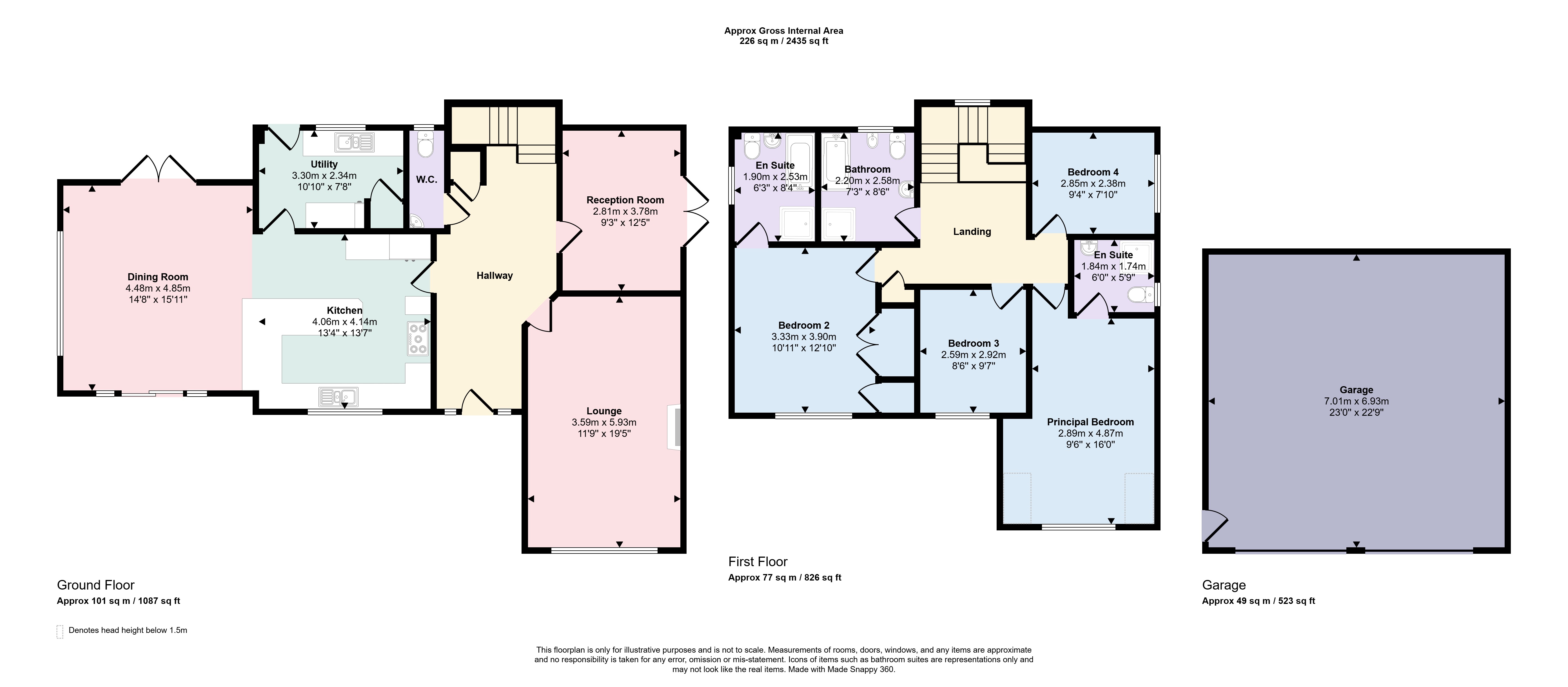 Prospect House,, Pound Lane, Cornwall floorplan