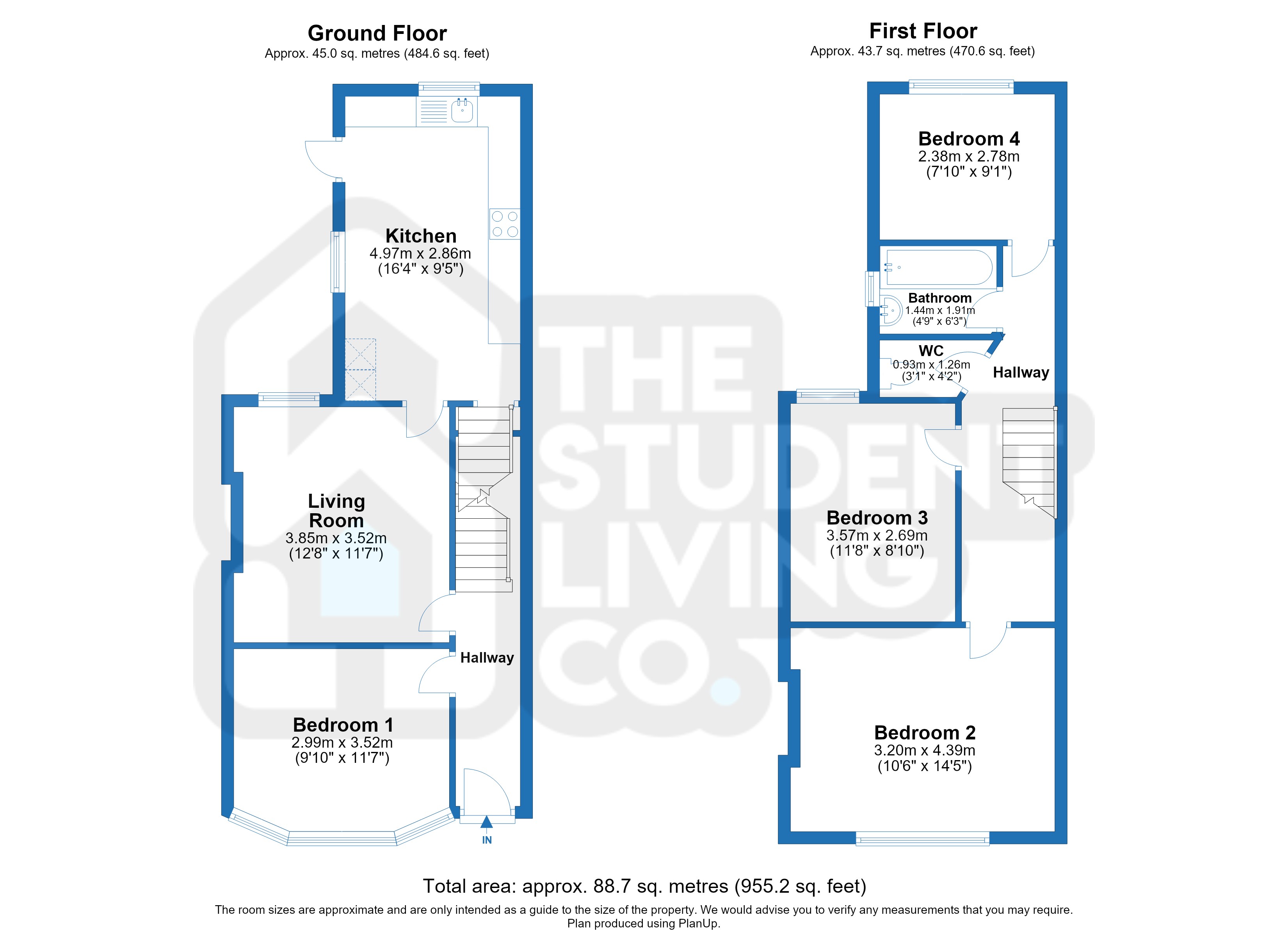 Lenton Boulevard, Nottingham floorplan
