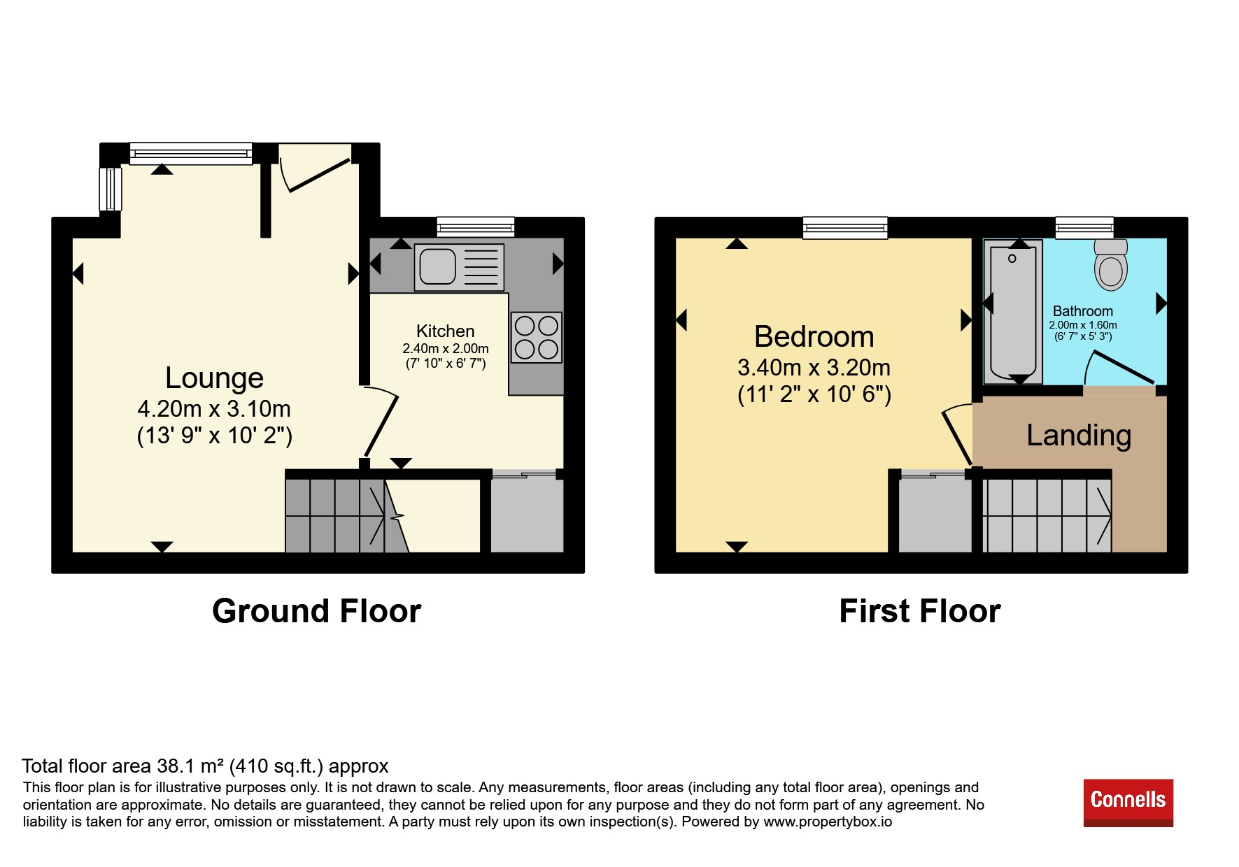 11, Felbrigg Close, Luton floorplan