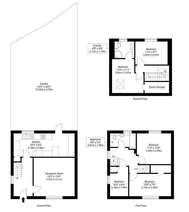 119, Worlds End Lane, Enfield floorplan