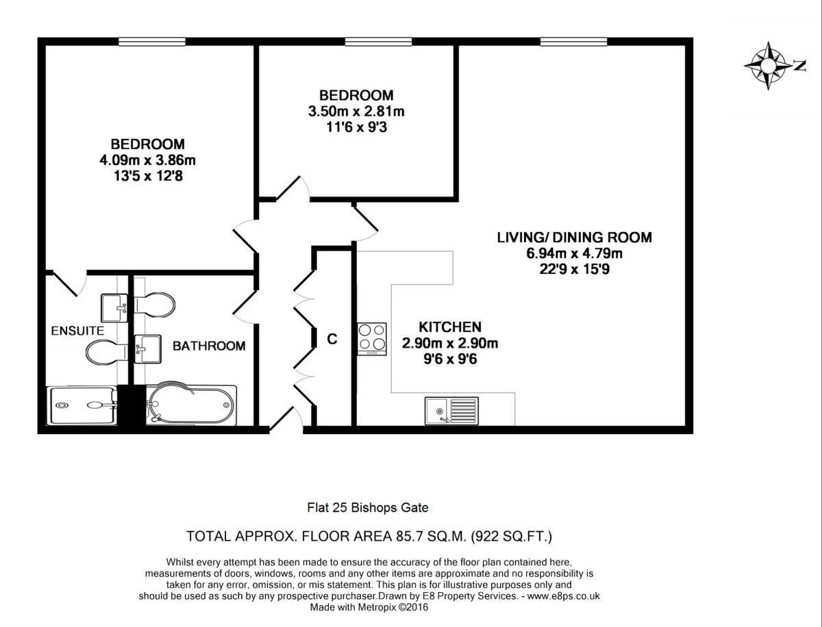 Mill Street, Oxford floorplan