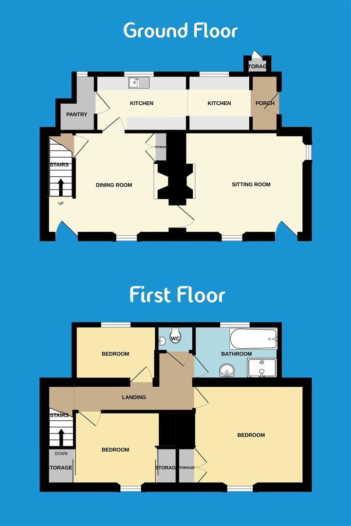 The Cottage, Launceston floorplan