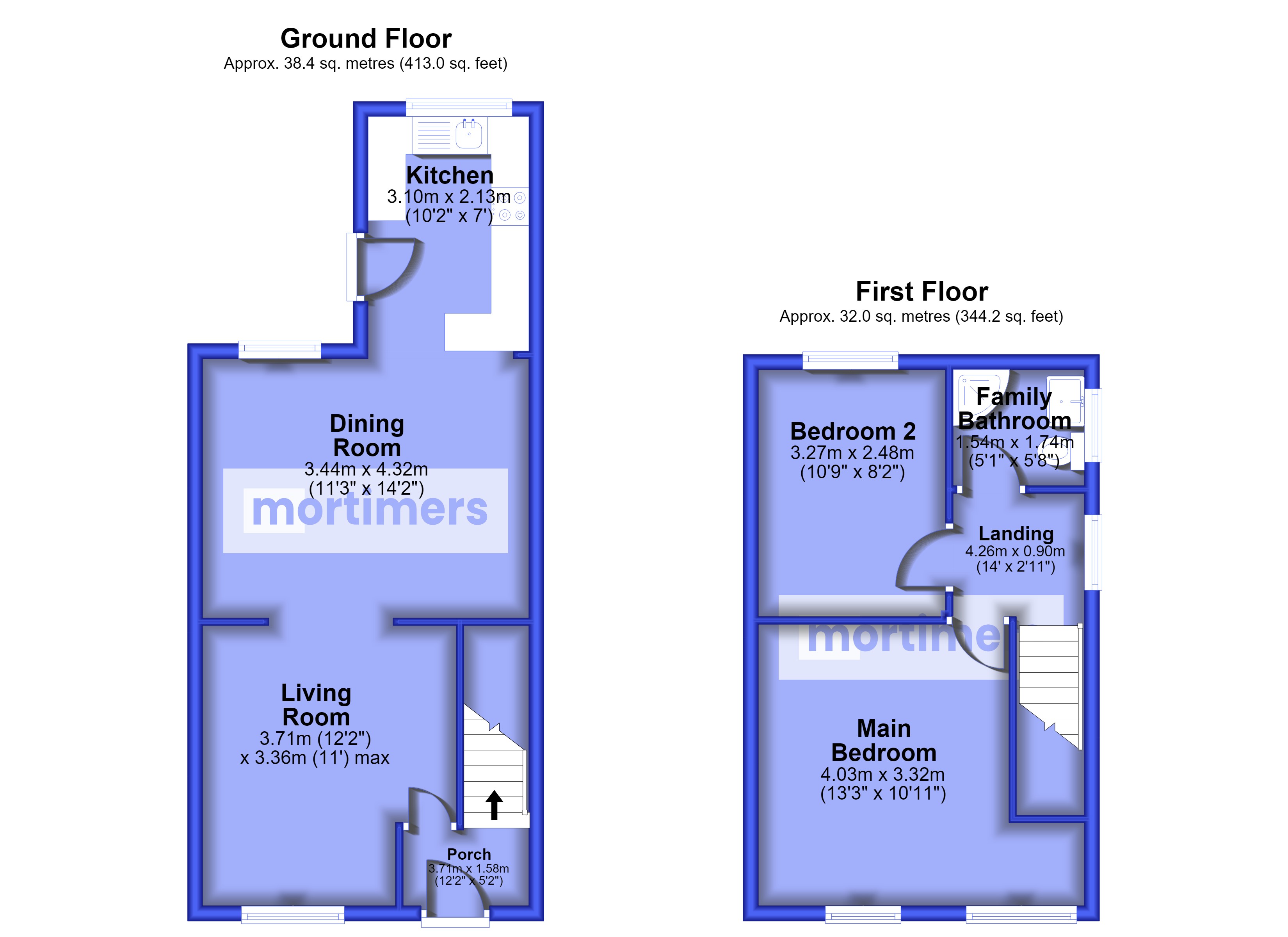 2, Beech Close, Blackburn floorplan