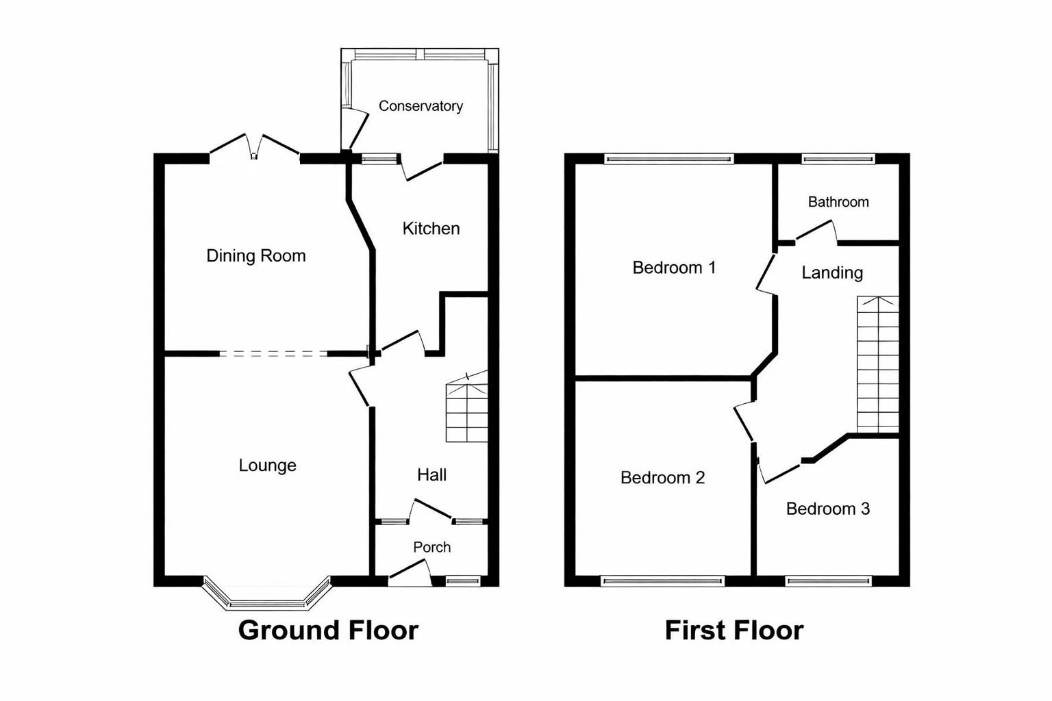46, Frederick Street, Rugby floorplan