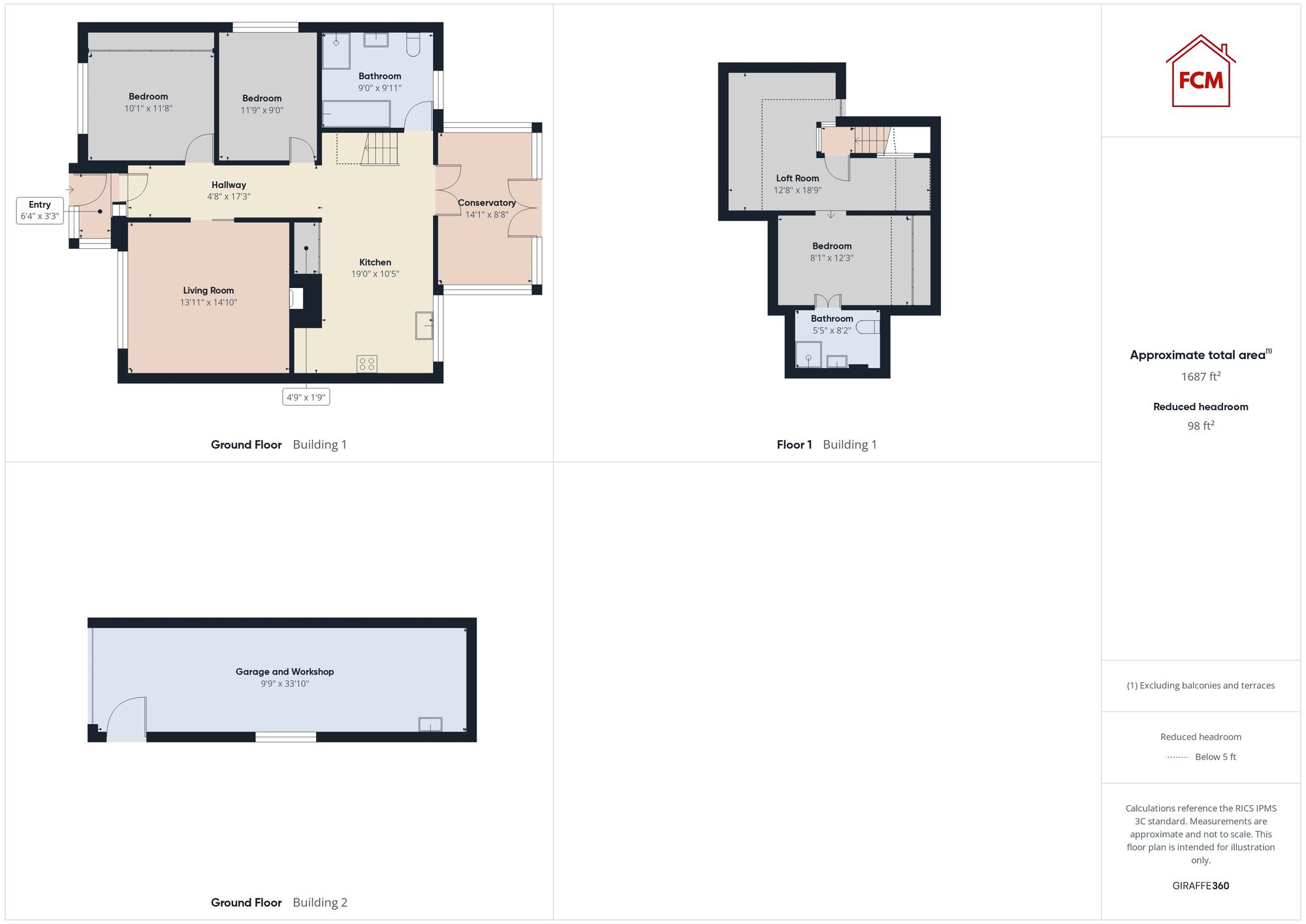 6 Crossings Close, Cleator Moor floorplan