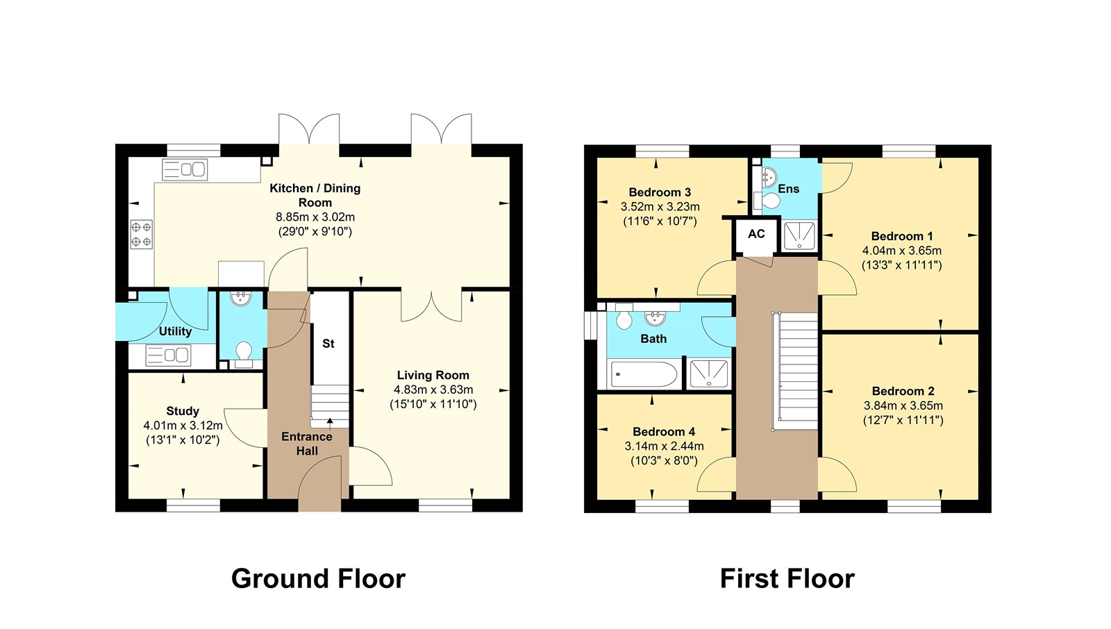 Plot 10, Wool Hayes Meadow,, Plot 10, The Elm, Wool Hayes Meadow, Ilminster floorplan