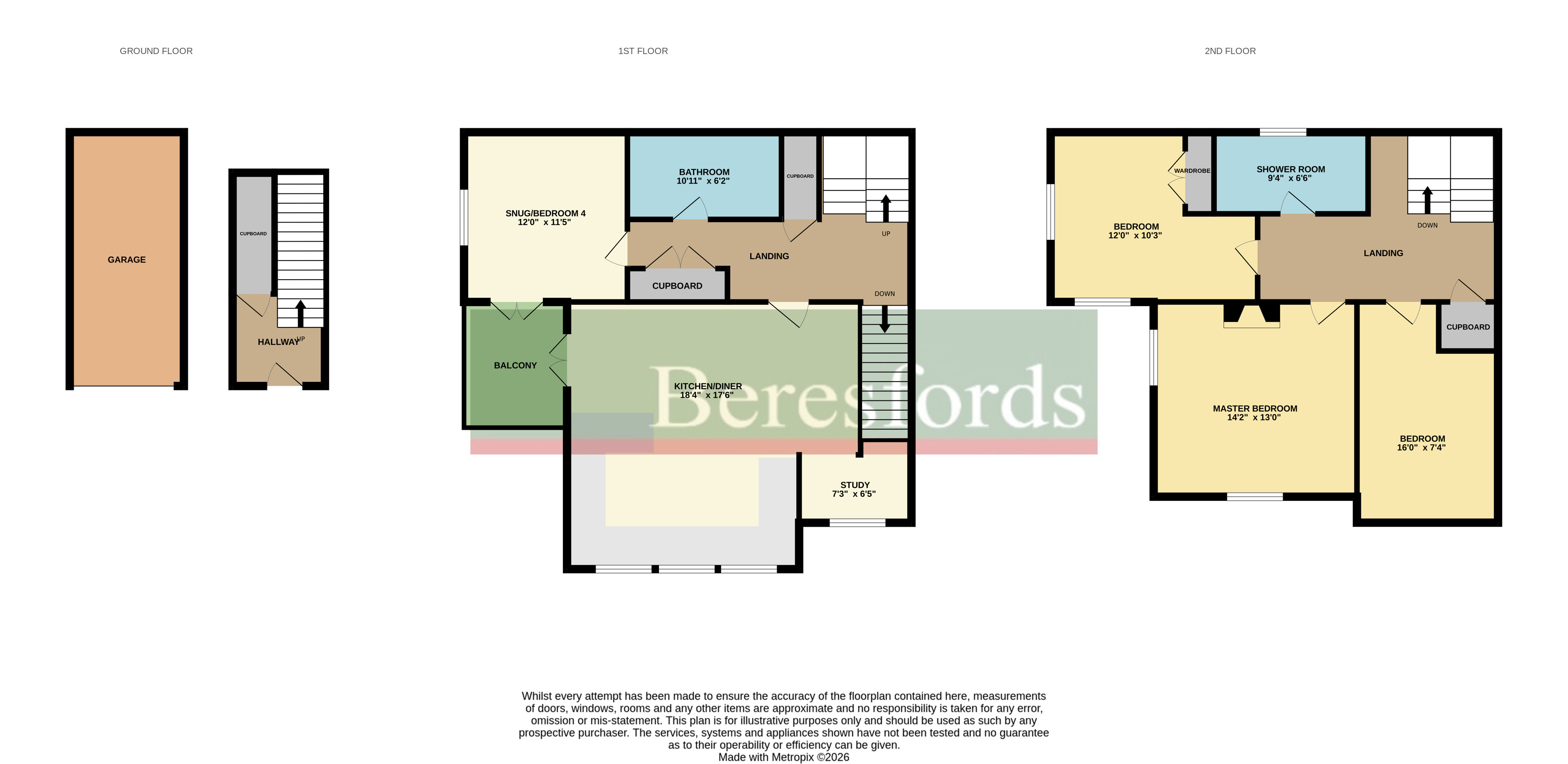 27, Greensleeves Drive, Brentwood floorplan