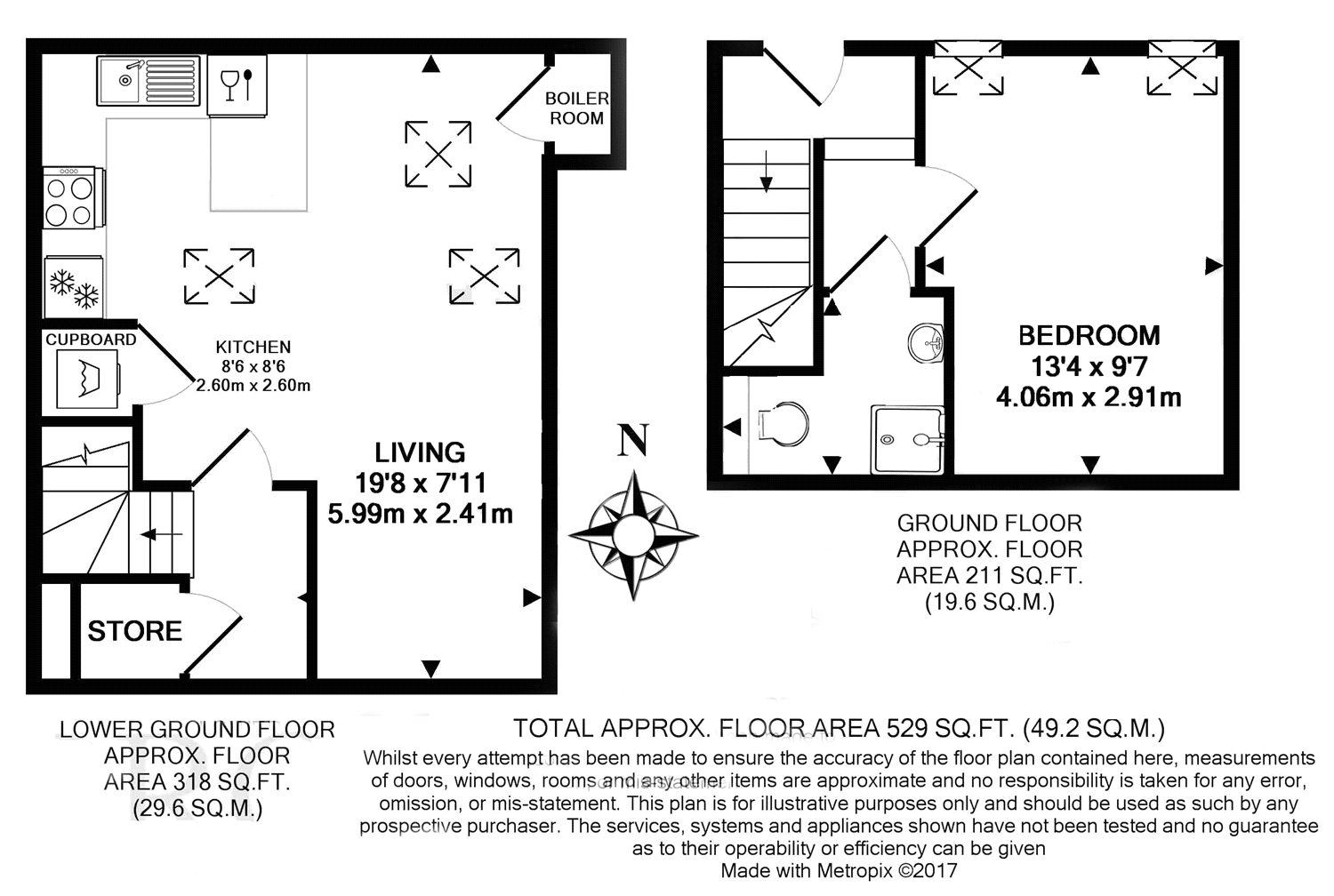 1 Bedrooms Flat to rent in High Street, East Grinstead, West Sussex RH19
