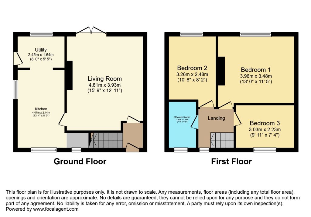 24, Borland Avenue, Manchester floorplan
