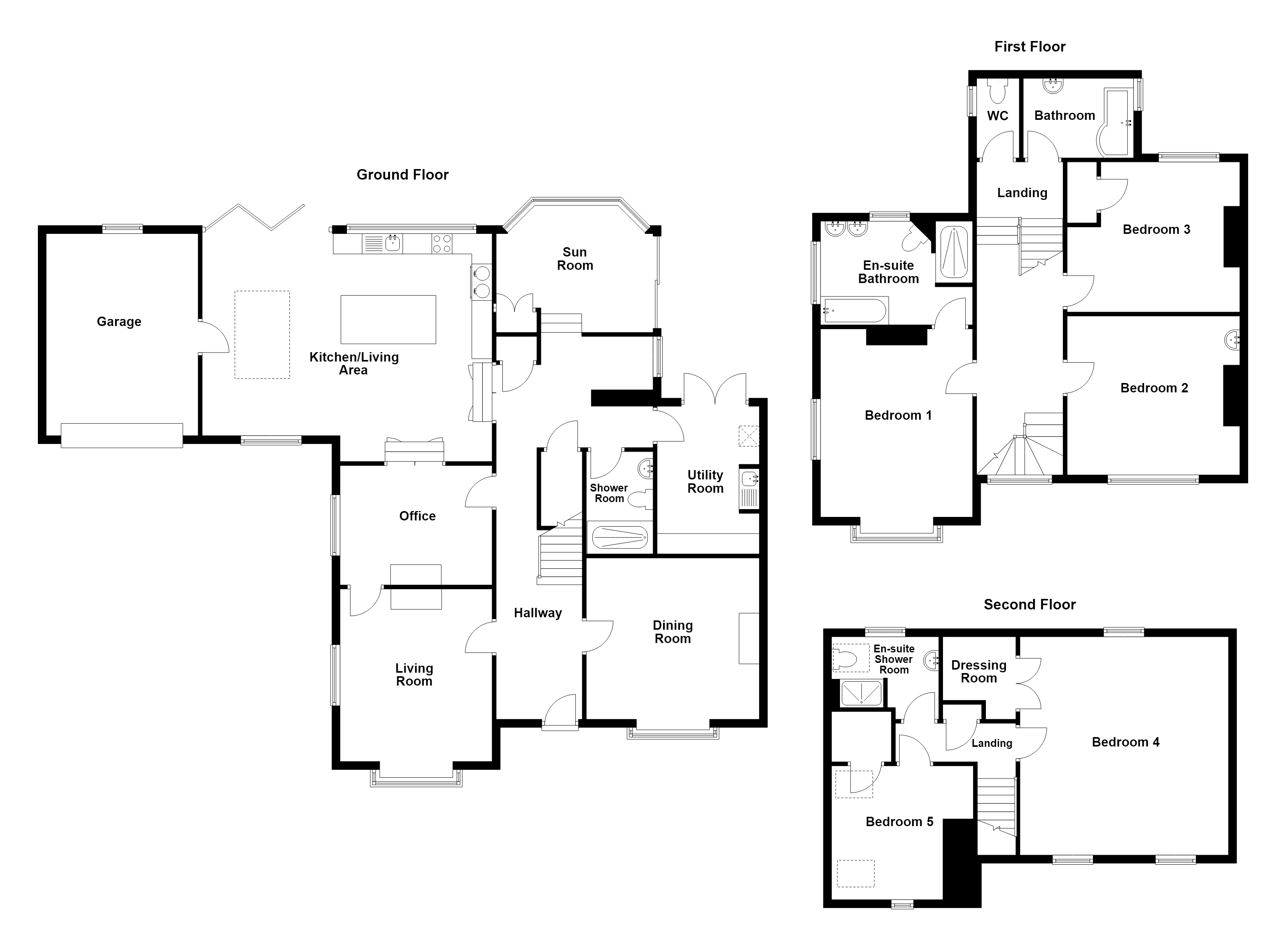 Ashcroft,, Route De La Croix Au Bailiff, Guernsey floorplan