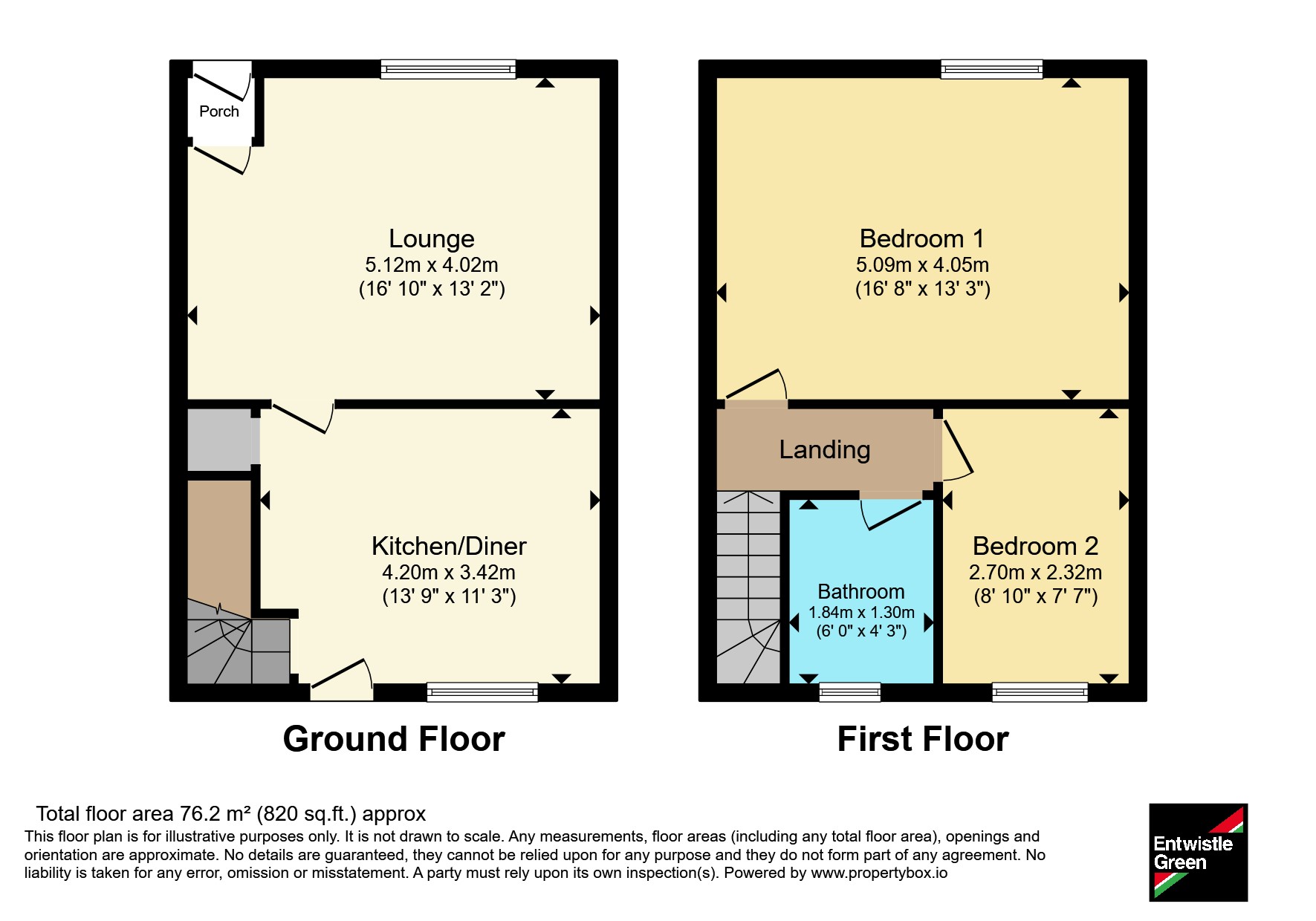 8, Samuel Street, Lancashire floorplan