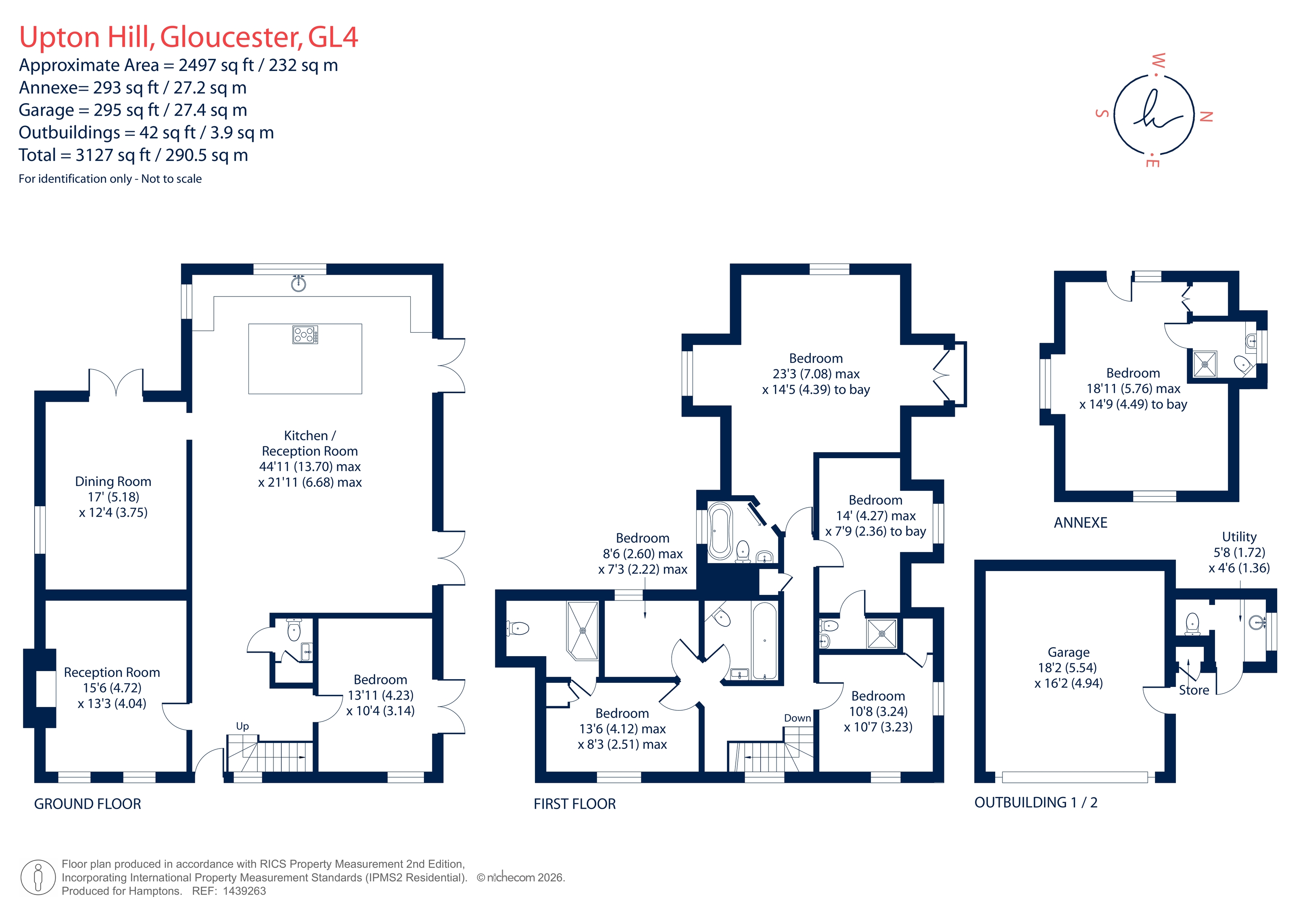 Yeomans Cottage, Upton Hill, Upton St. Leonards, Gloucester floorplan