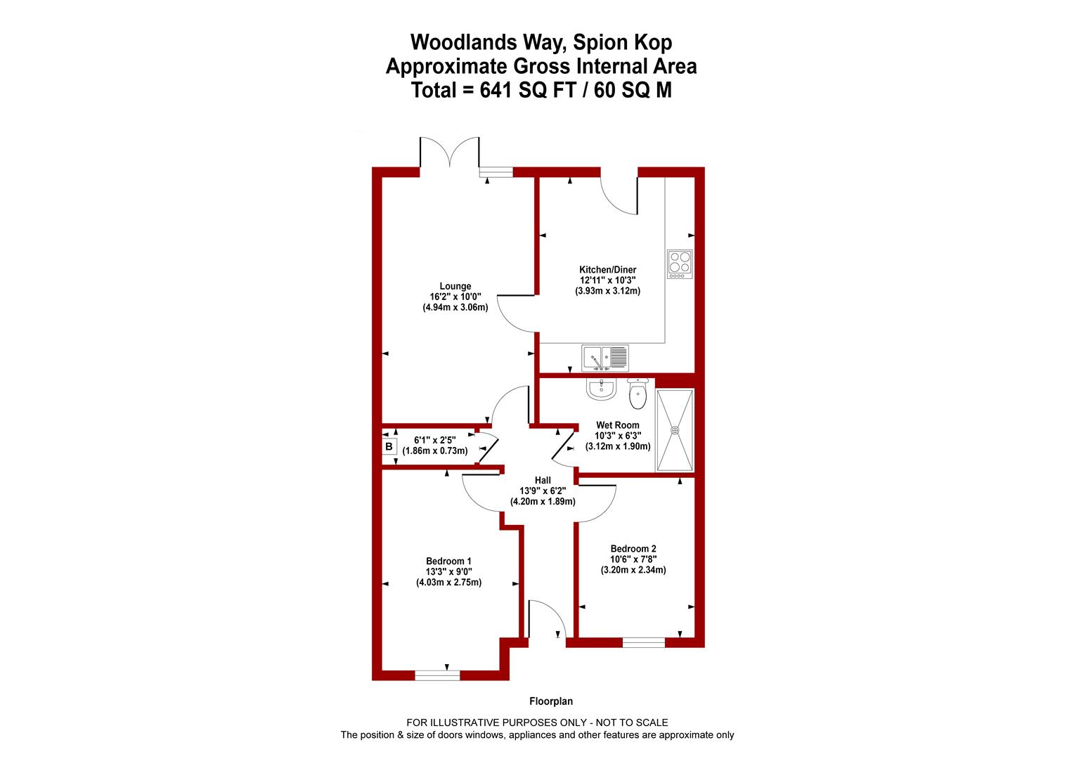 Woodlands Way, Mansfield floorplan