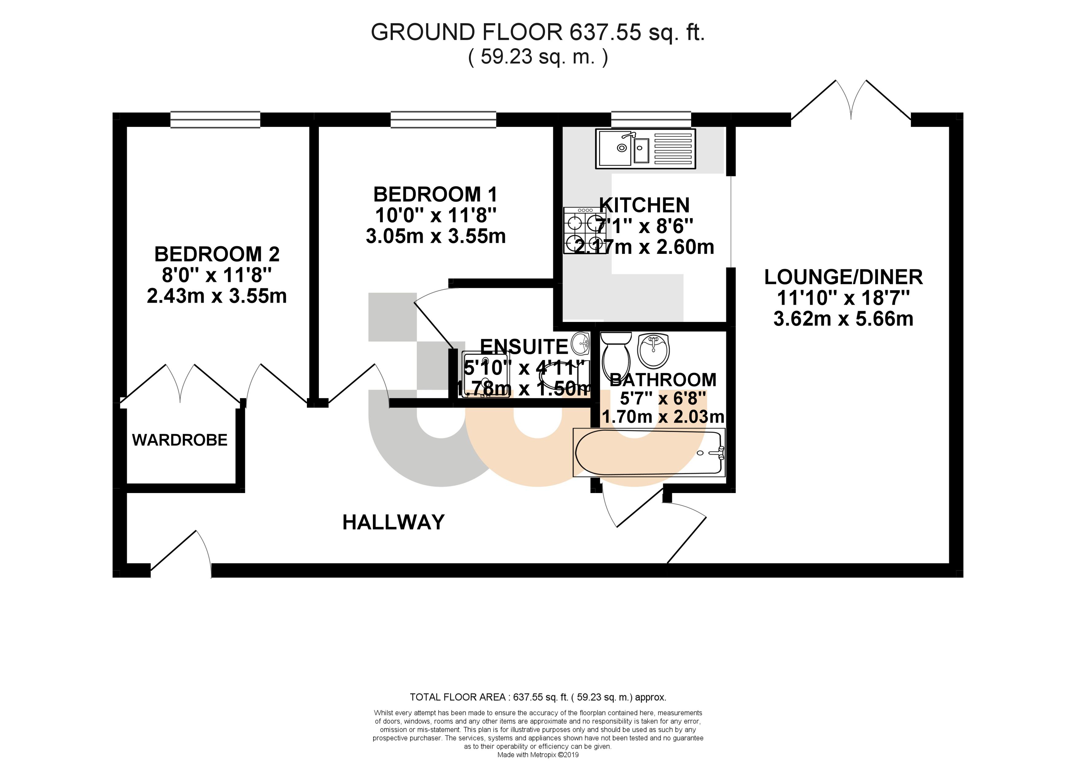 2 Bedrooms Flat for sale in Bury Road, Hemel Hempstead HP1