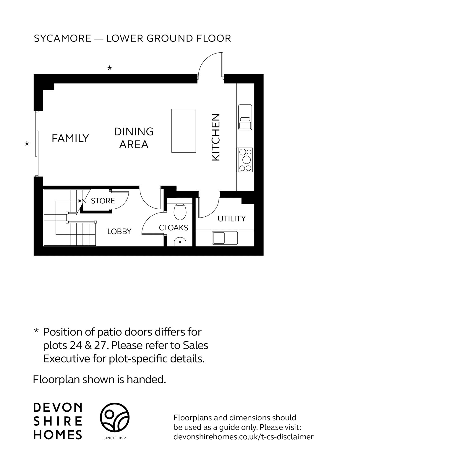 Plot 30 Sycamore Hornblower Heights,, Antron Hill, Penryn floorplan