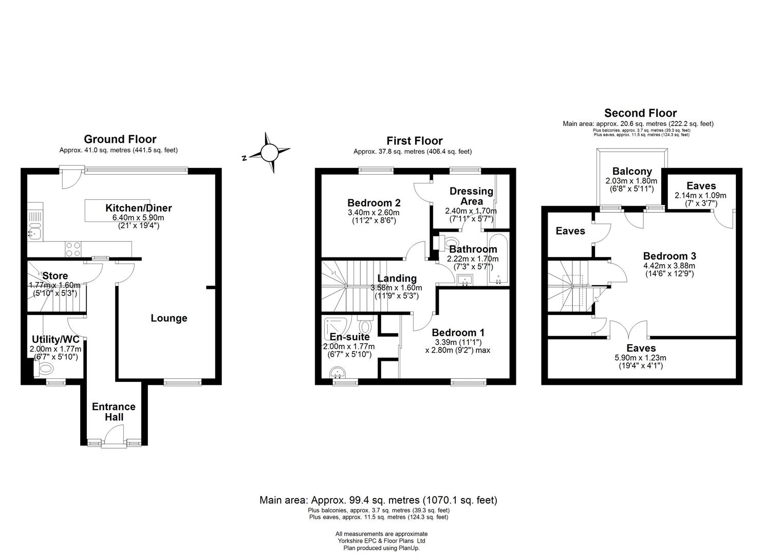 11, Taptonville Head, Broomhill floorplan