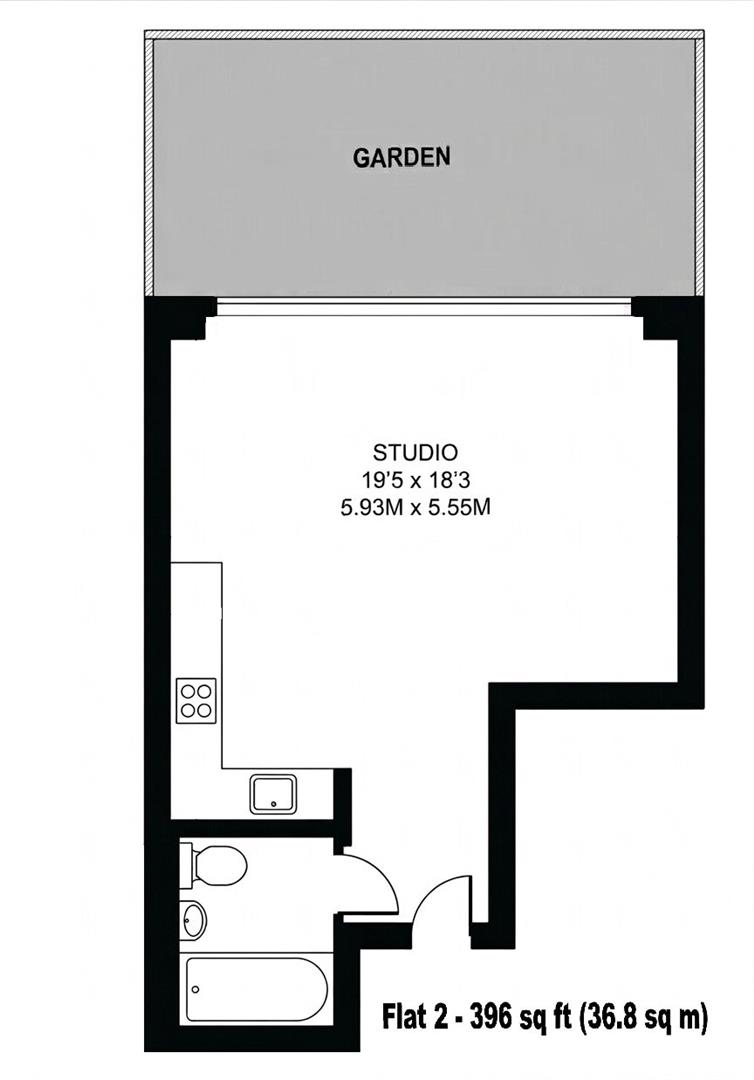 2 Lilium House, Acacia Road, London floorplan