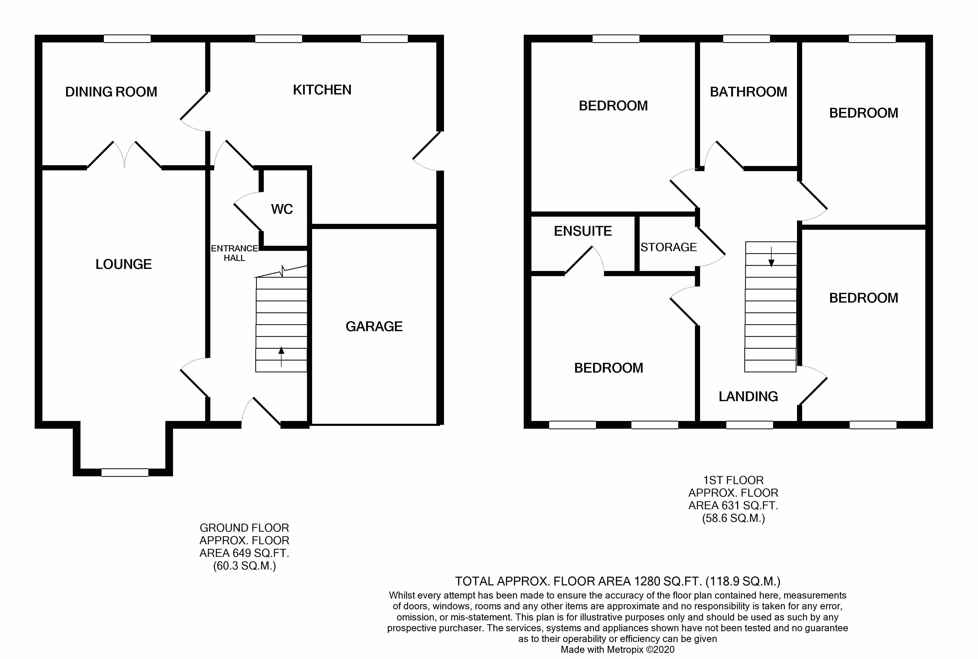 37, Farmlands Lane, Derby floorplan