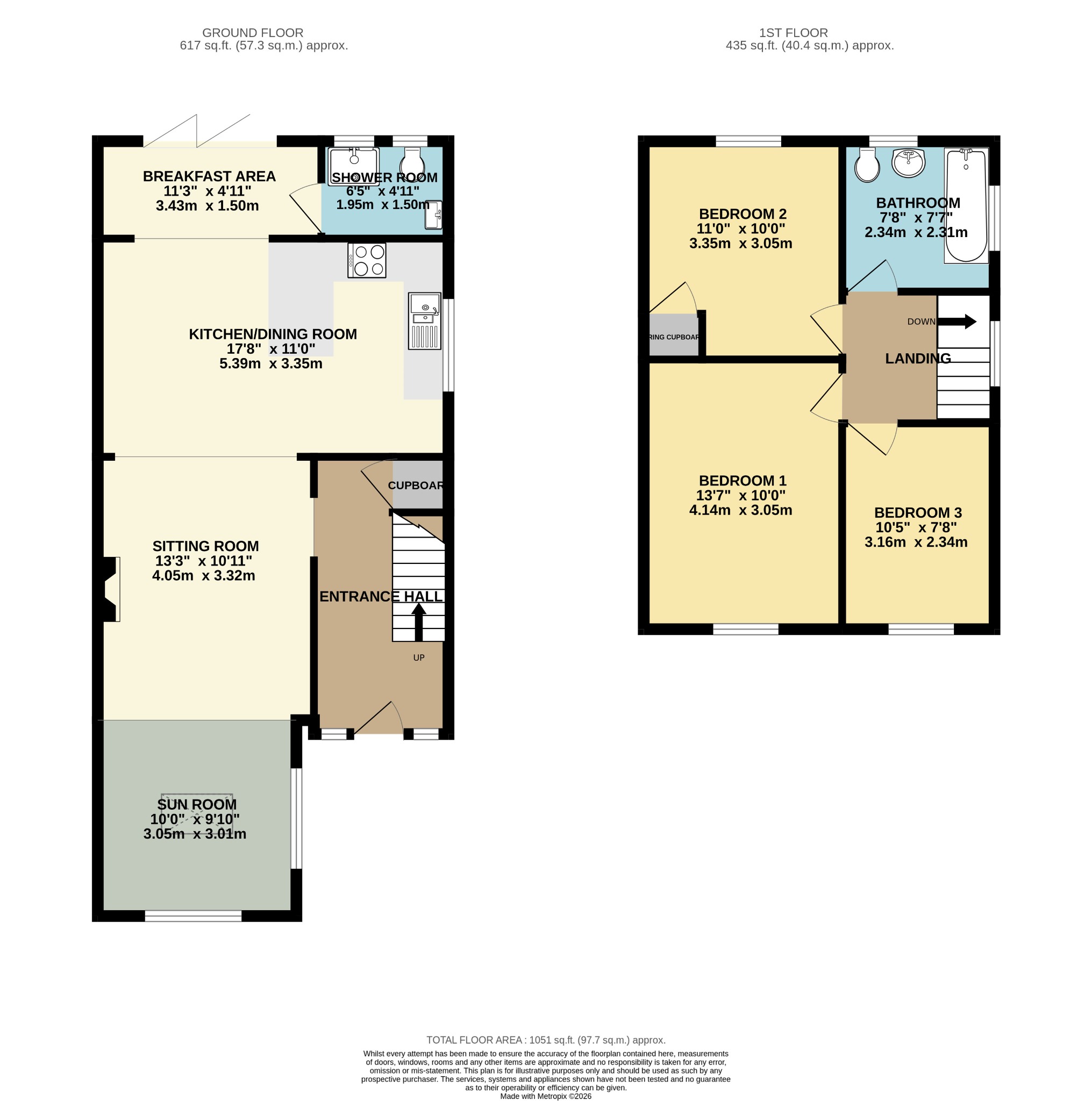 108 Churchill Road, Exmouth floorplan