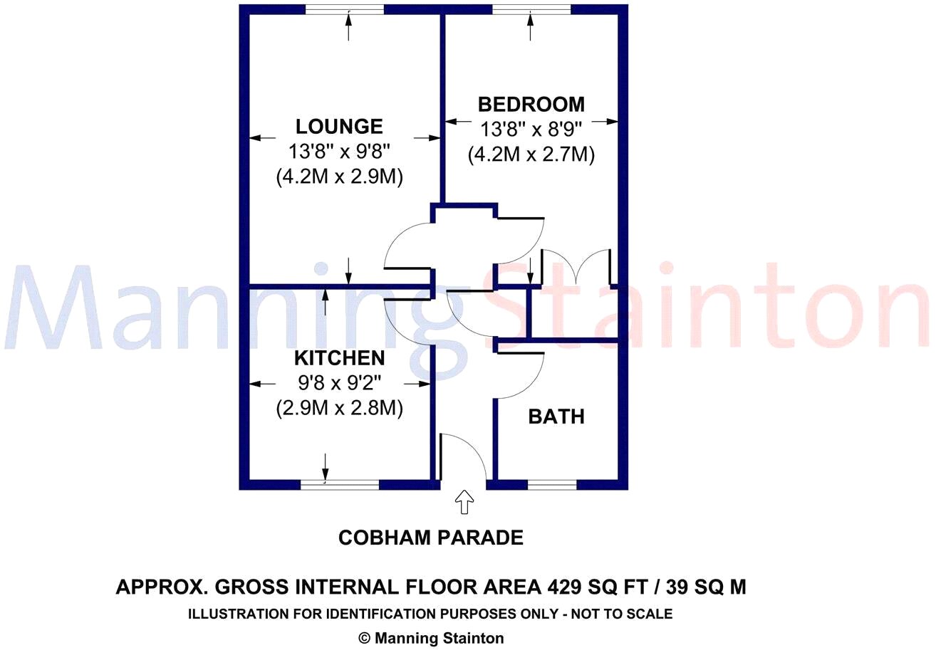 12, Cobham Parade, Wakefield floorplan