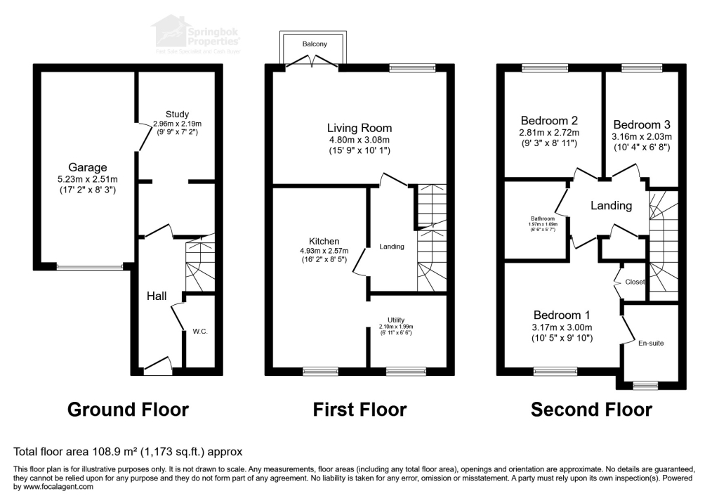 37, Devonshire Rise, Tiverton floorplan