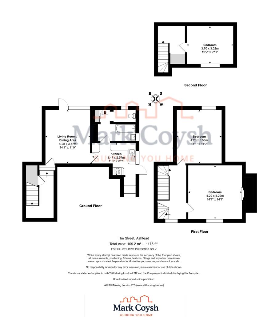 42-44, The Street, Ashtead floorplan
