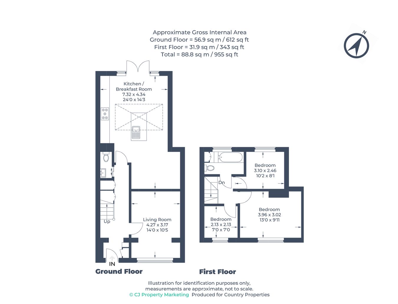 21, Hampden Road, Hitchin floorplan