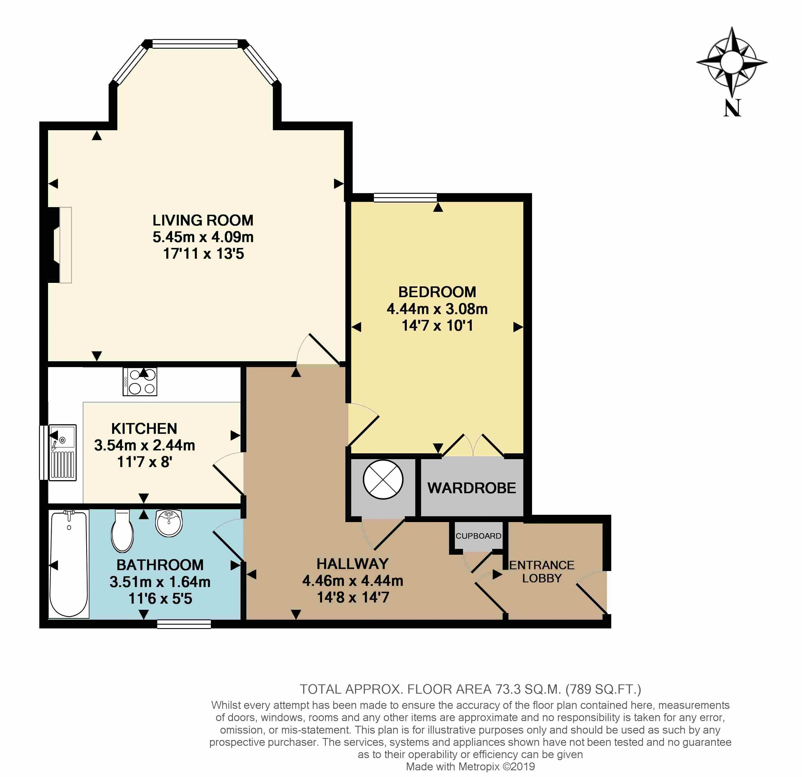 3, Prospect House, Epsom floorplan