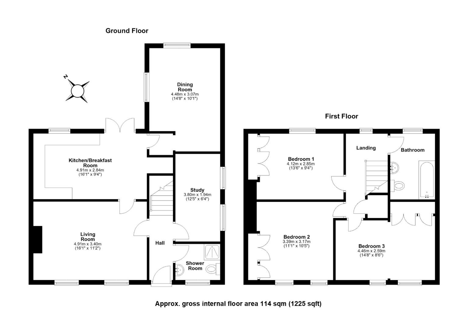 21, Oak Tree Avenue, Cambridge floorplan