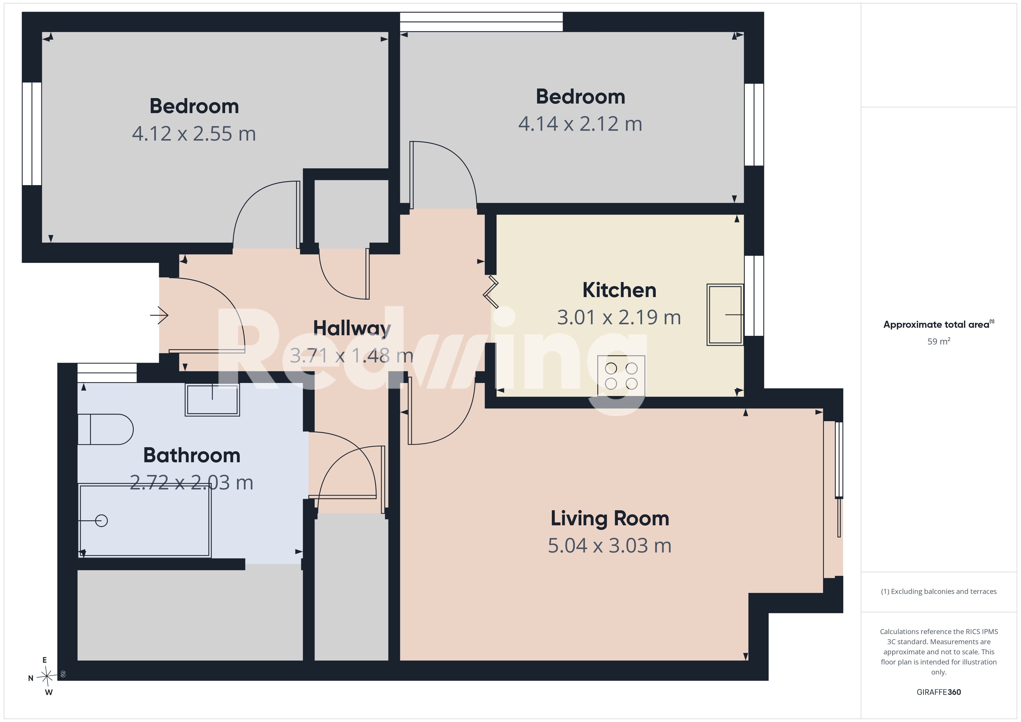 53, Millers Court, Lancashire floorplan
