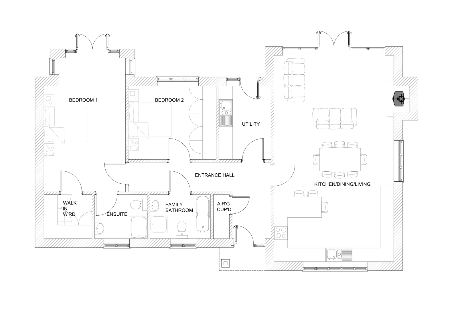 4, Uphampton Farm Close, Docklow floorplan