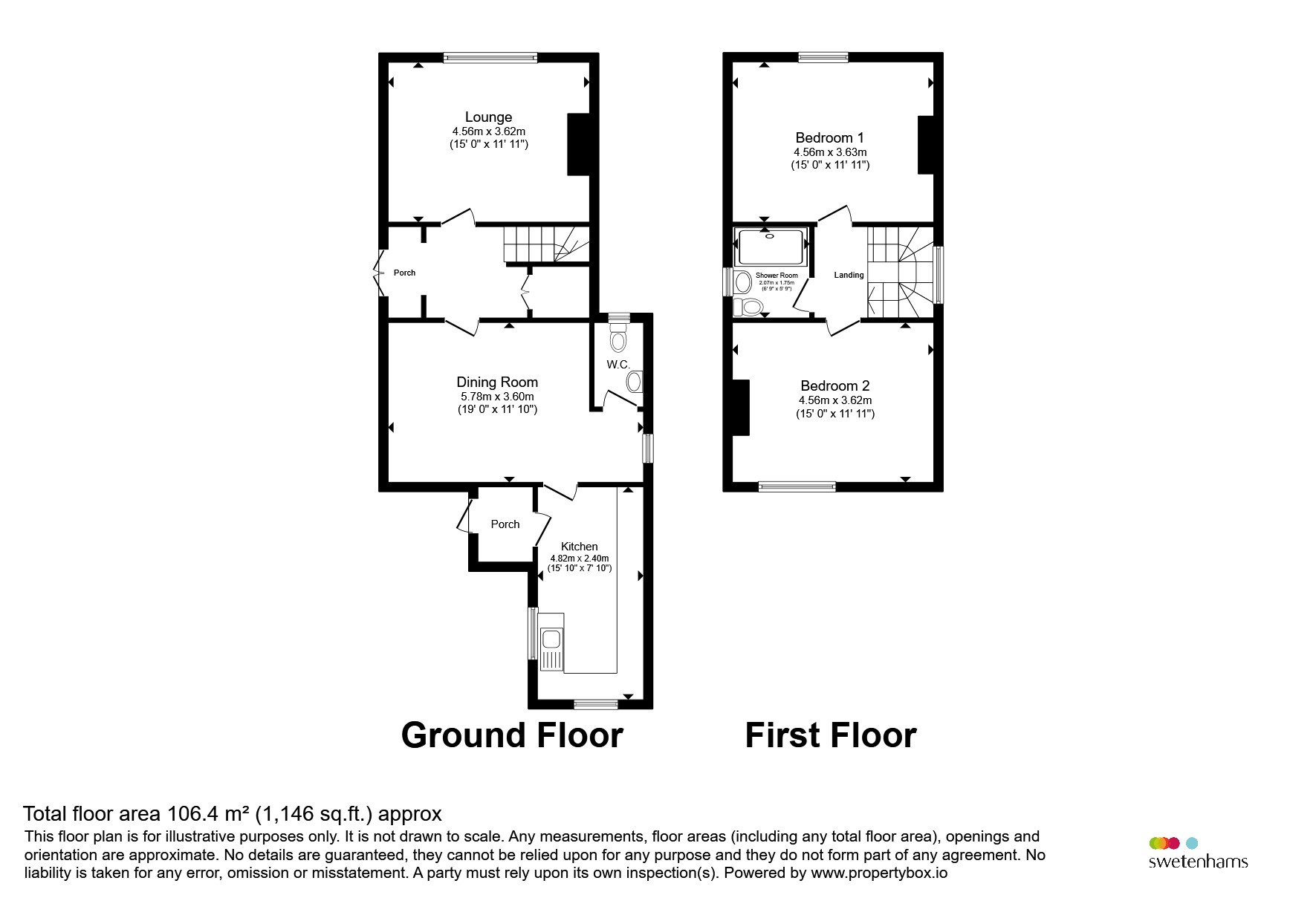 77a., Lydyett Lane, NORTHWICH floorplan