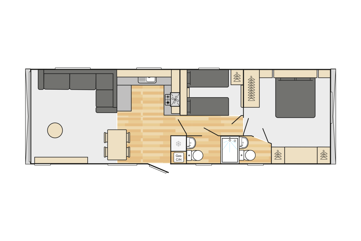 42, Whiteford Bay, Gower floorplan